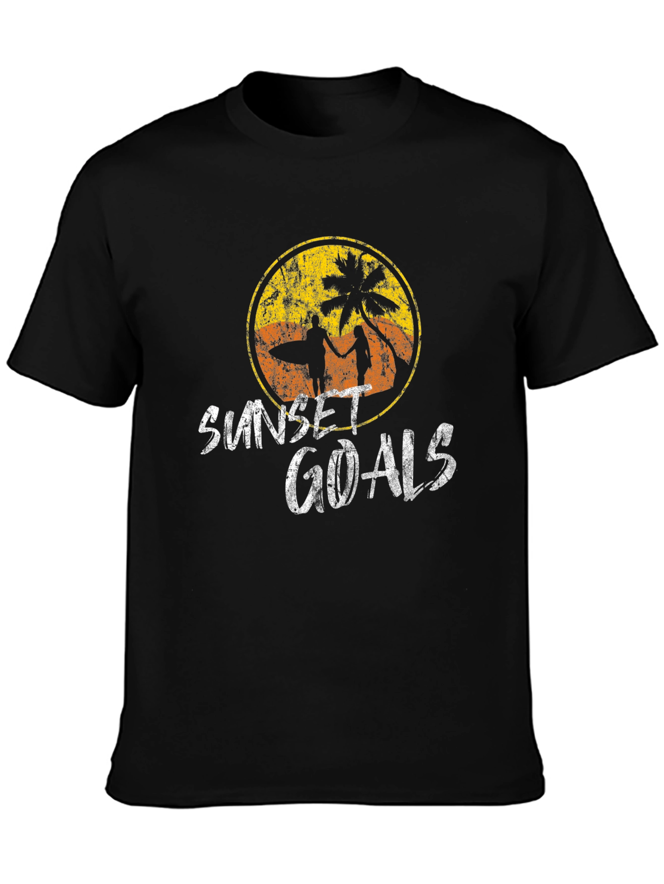 Sunset Goals Graphic Tee - Beach Vibes
