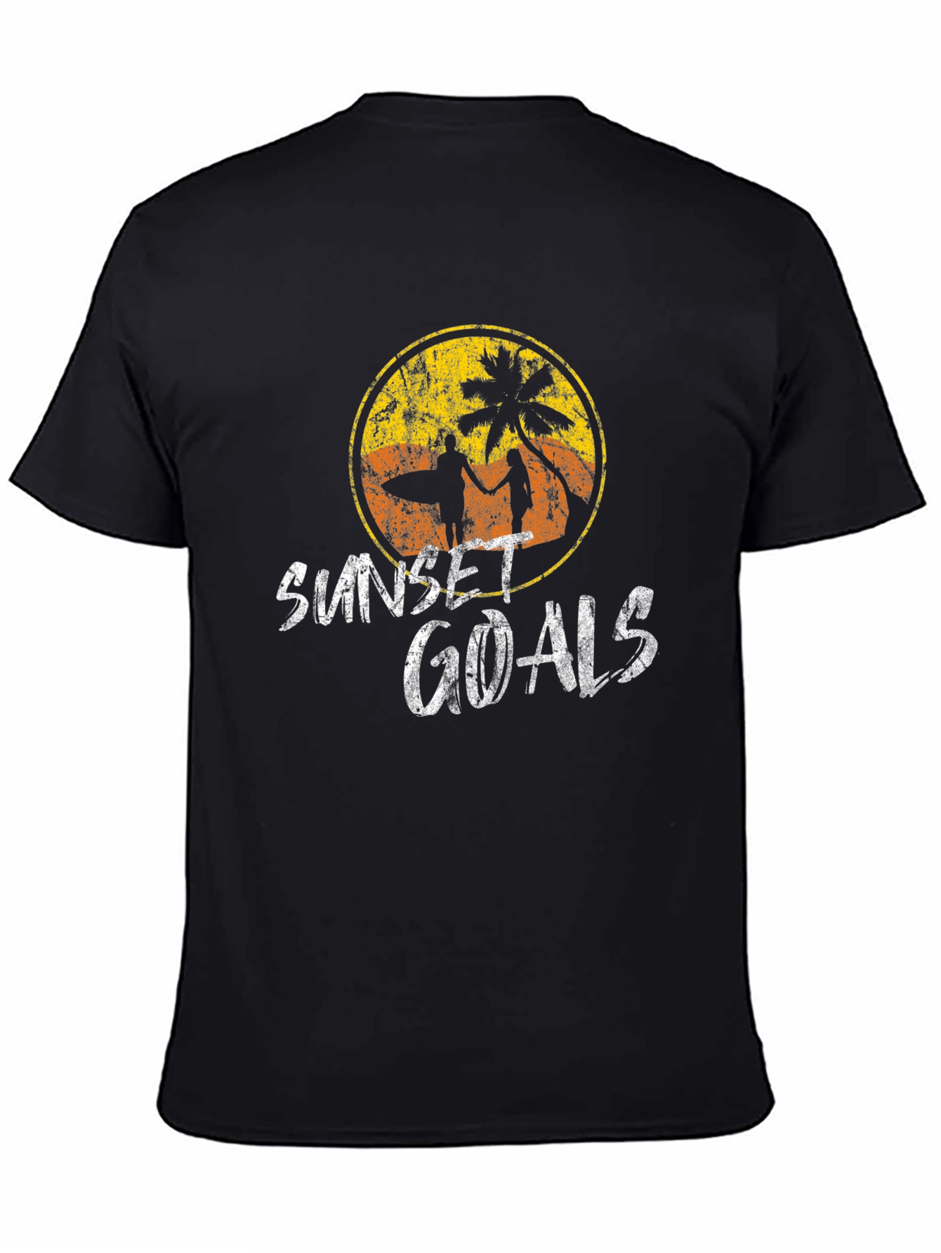 Sunset Goals Graphic Tee - Beach Vibes