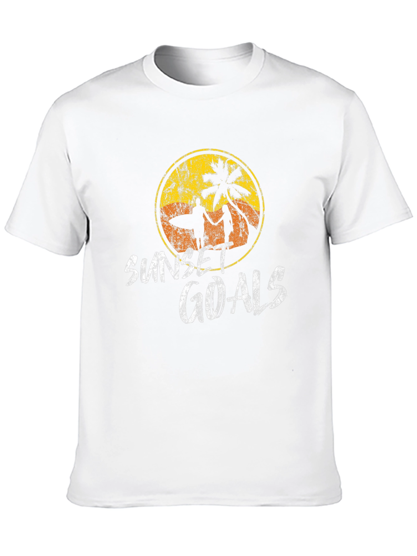 Sunset Goals Graphic Tee - Beach Vibes