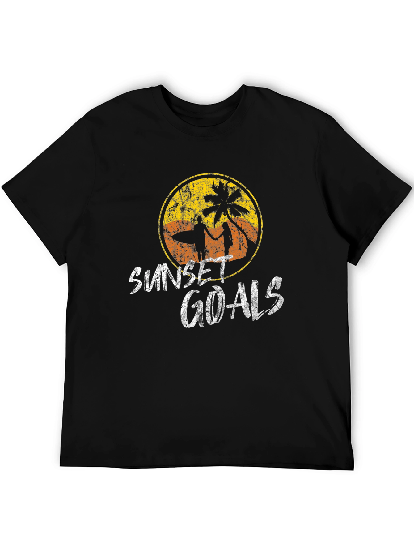 Sunset Goals Graphic Tee - Beach Vibes
