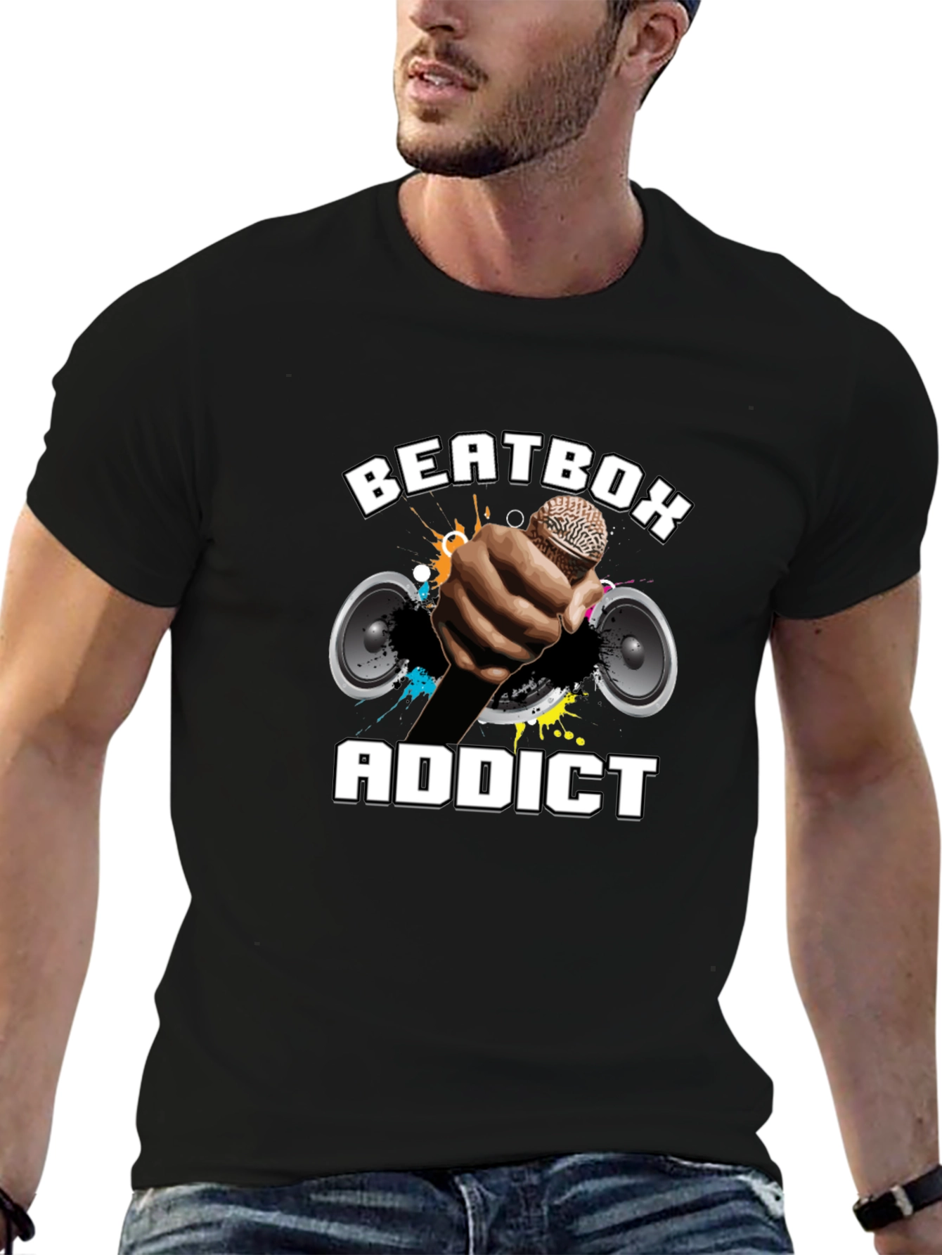 Beatbox Addict Graphic T-Shirt