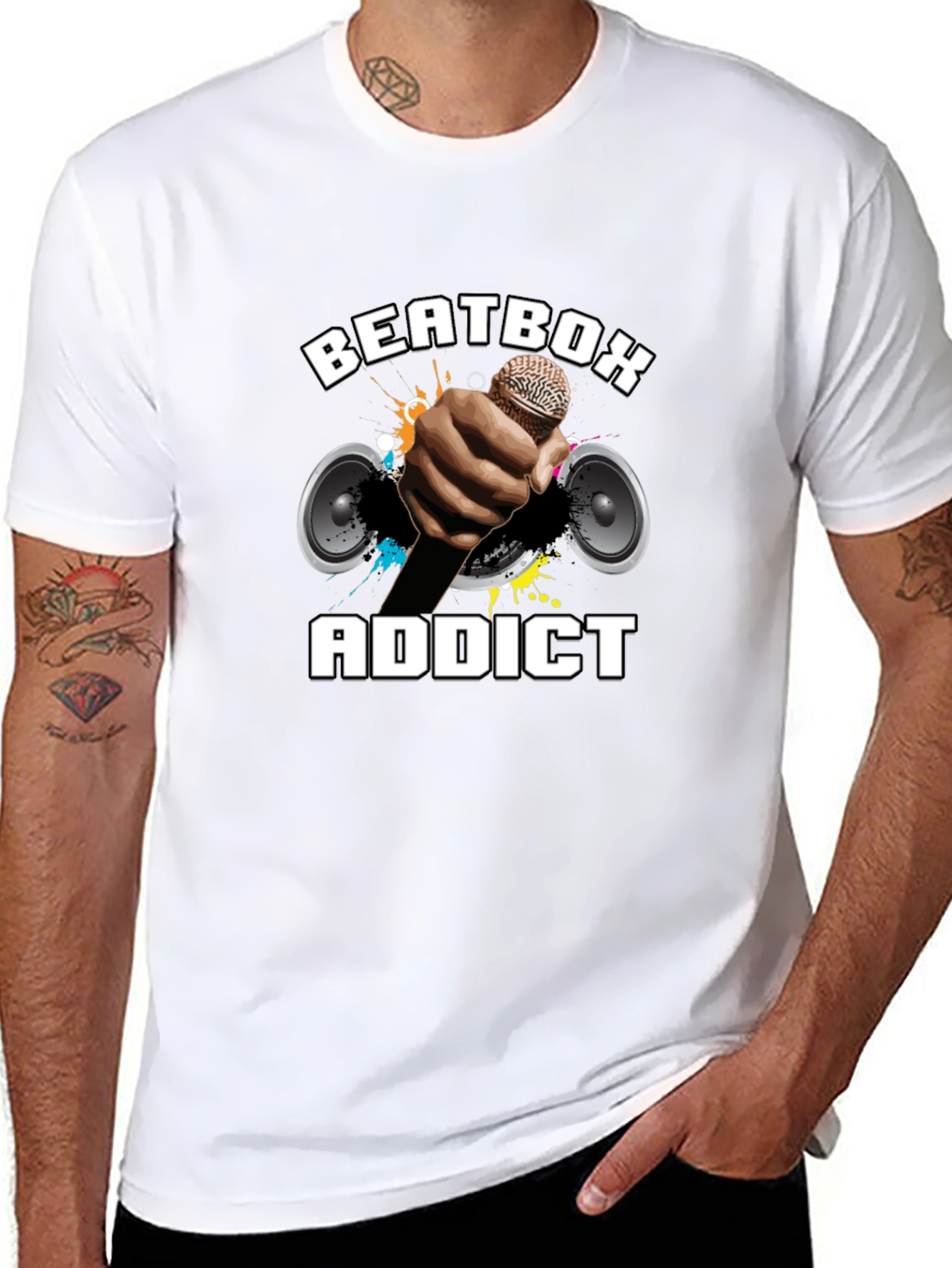 Beatbox Addict Graphic T-Shirt