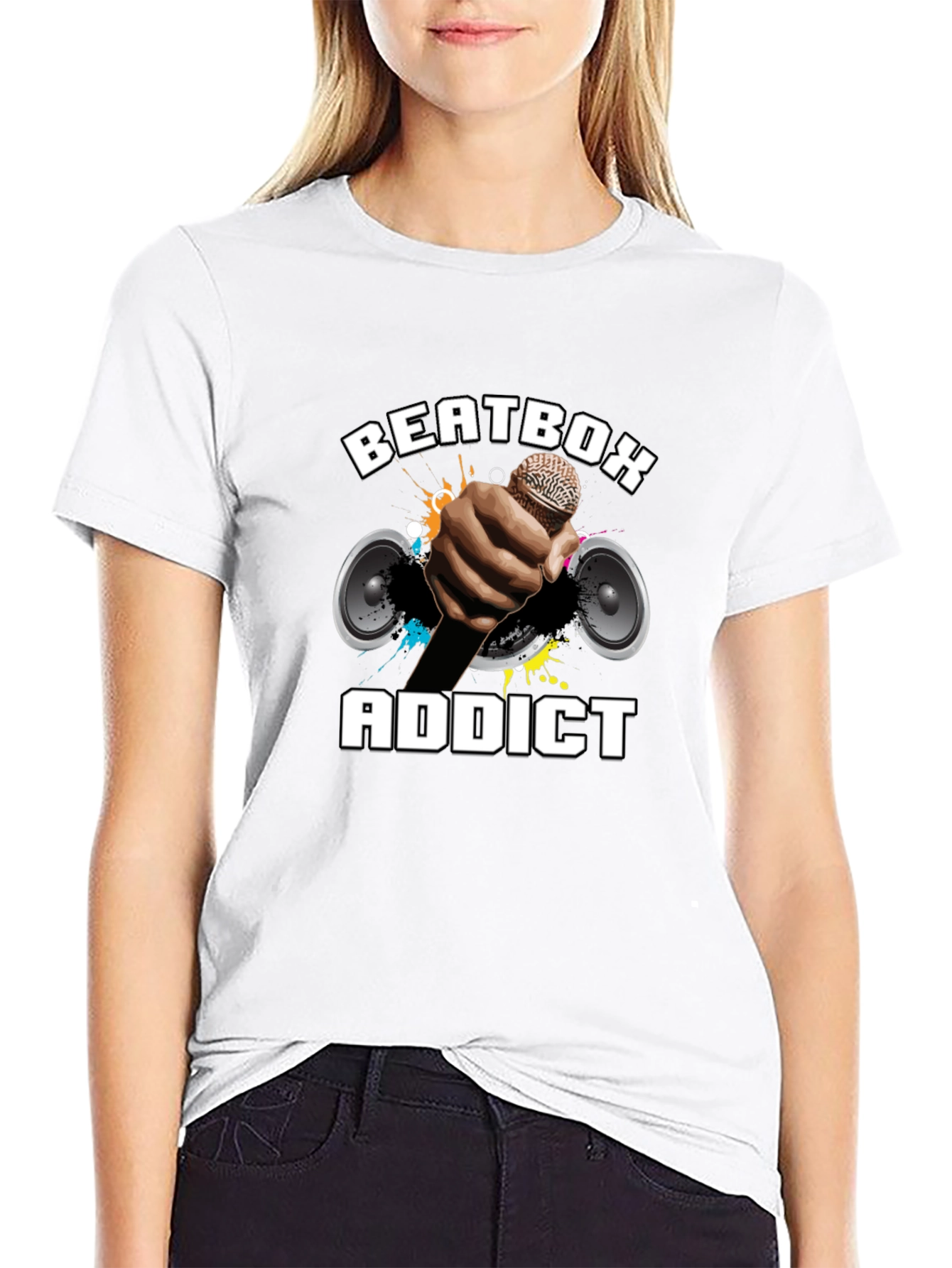 Beatbox Addict Graphic T-Shirt