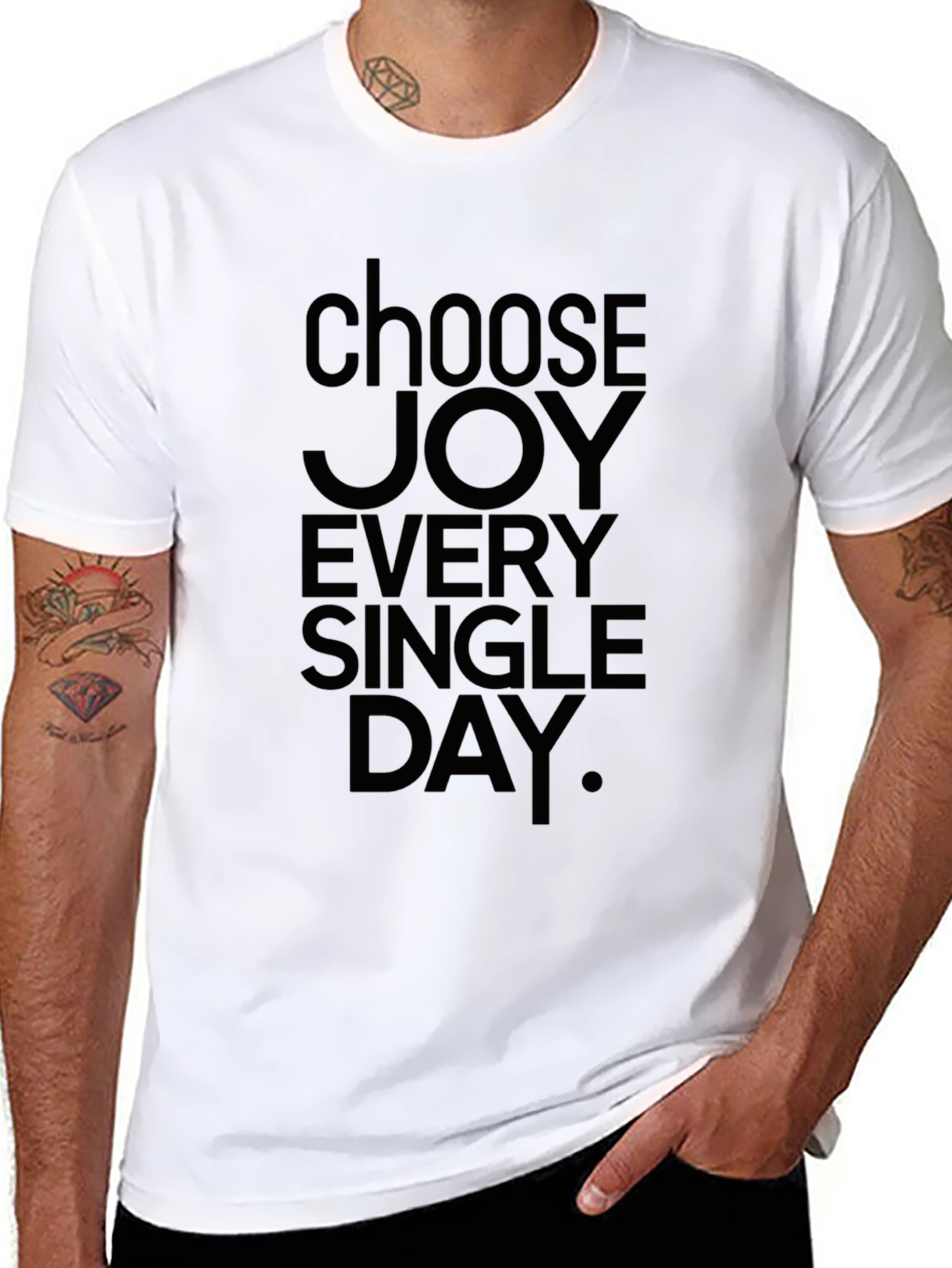 Choose Joy Every Single Day Graphic Tee