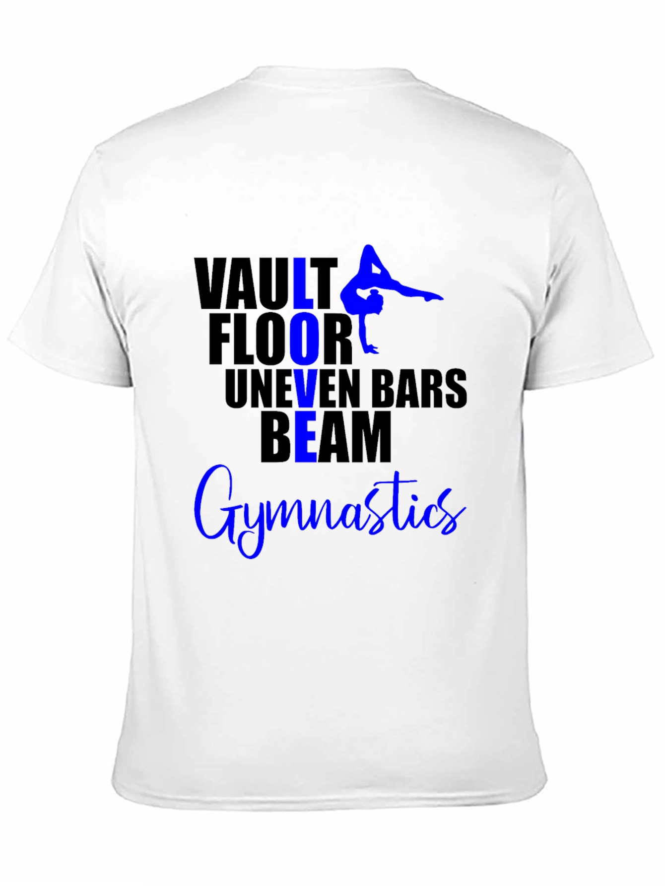 Gymnastics Lover T-Shirt Vault Floor Beam Tee