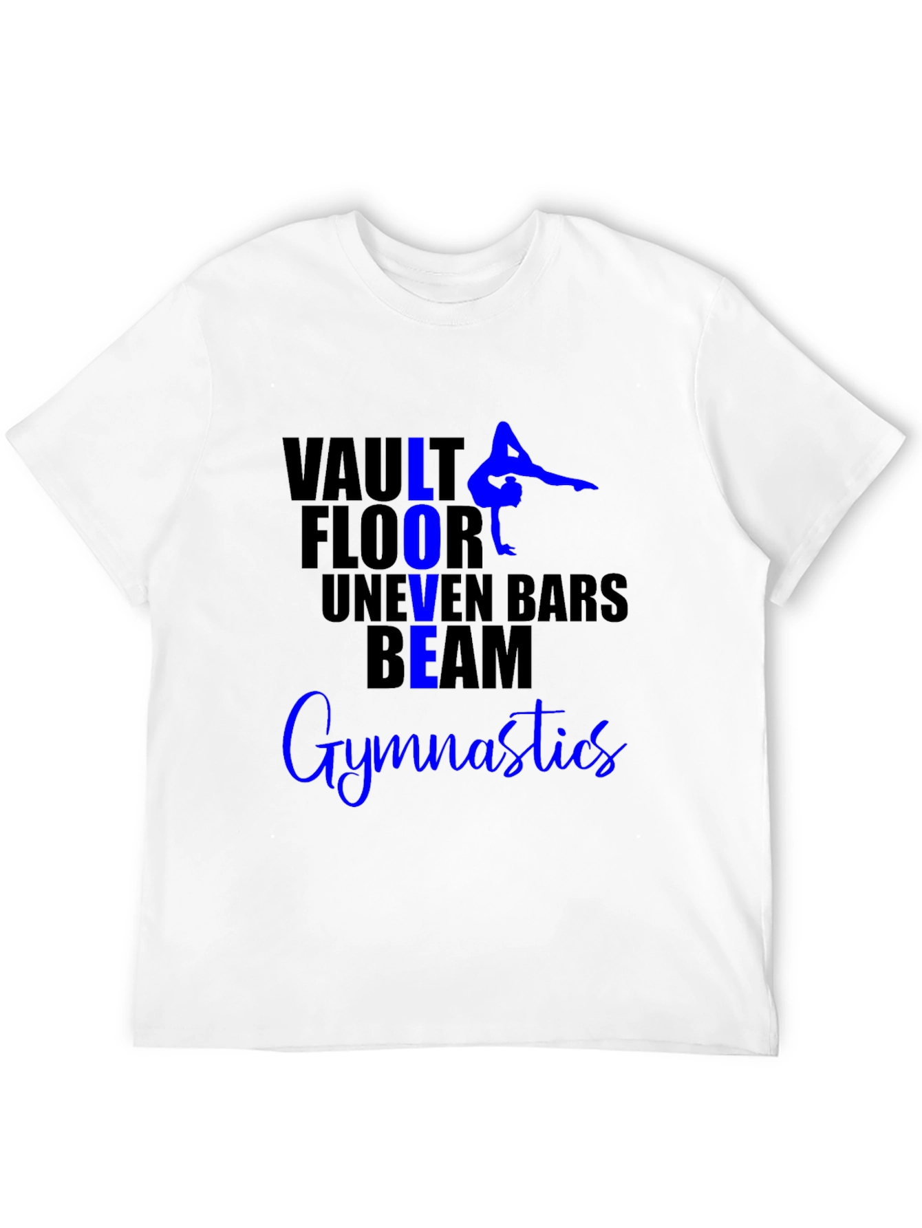 Gymnastics Lover T-Shirt Vault Floor Beam Tee