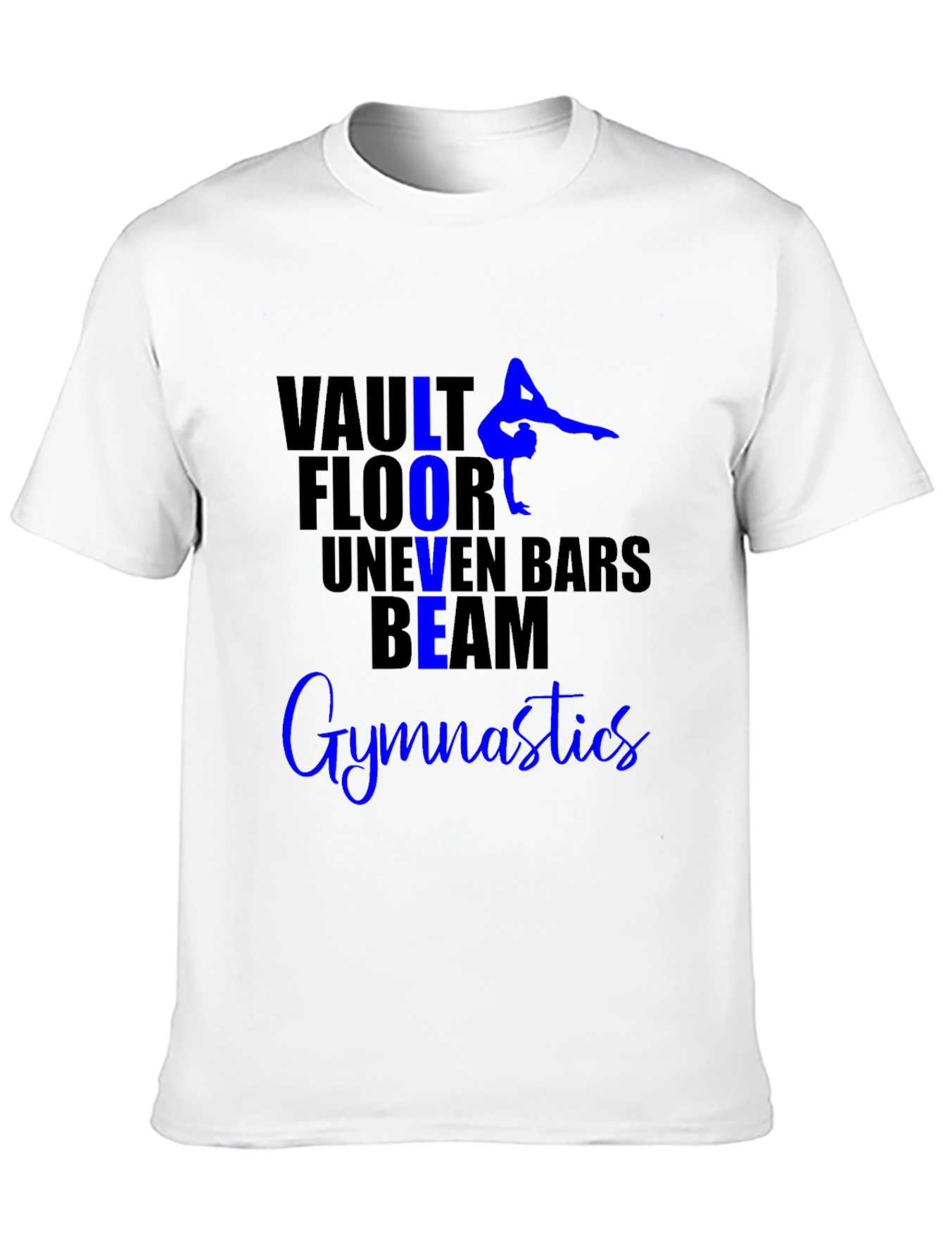 Gymnastics Lover T-Shirt Vault Floor Beam Tee