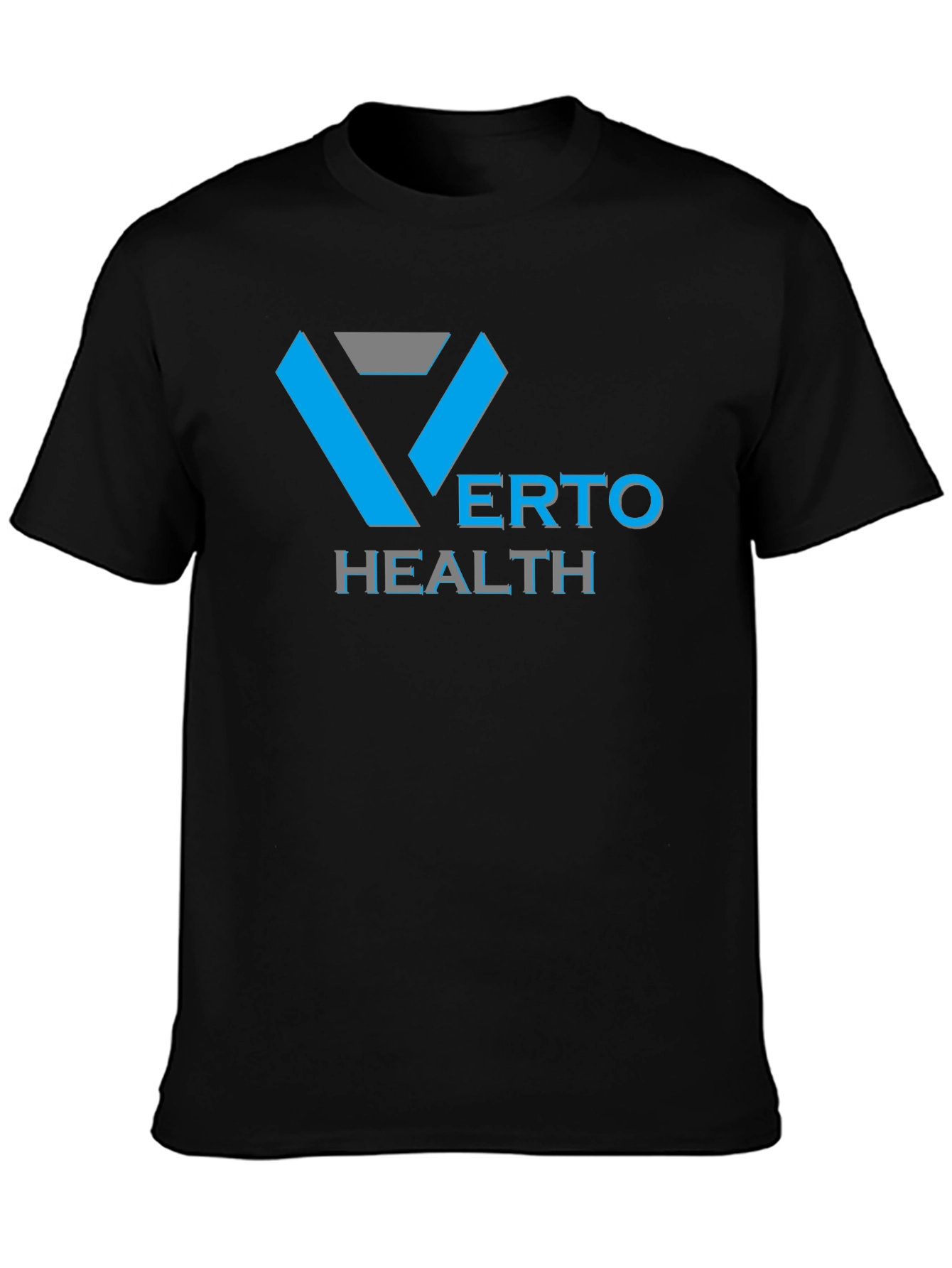 Verto Health Black Graphic T-Shirt