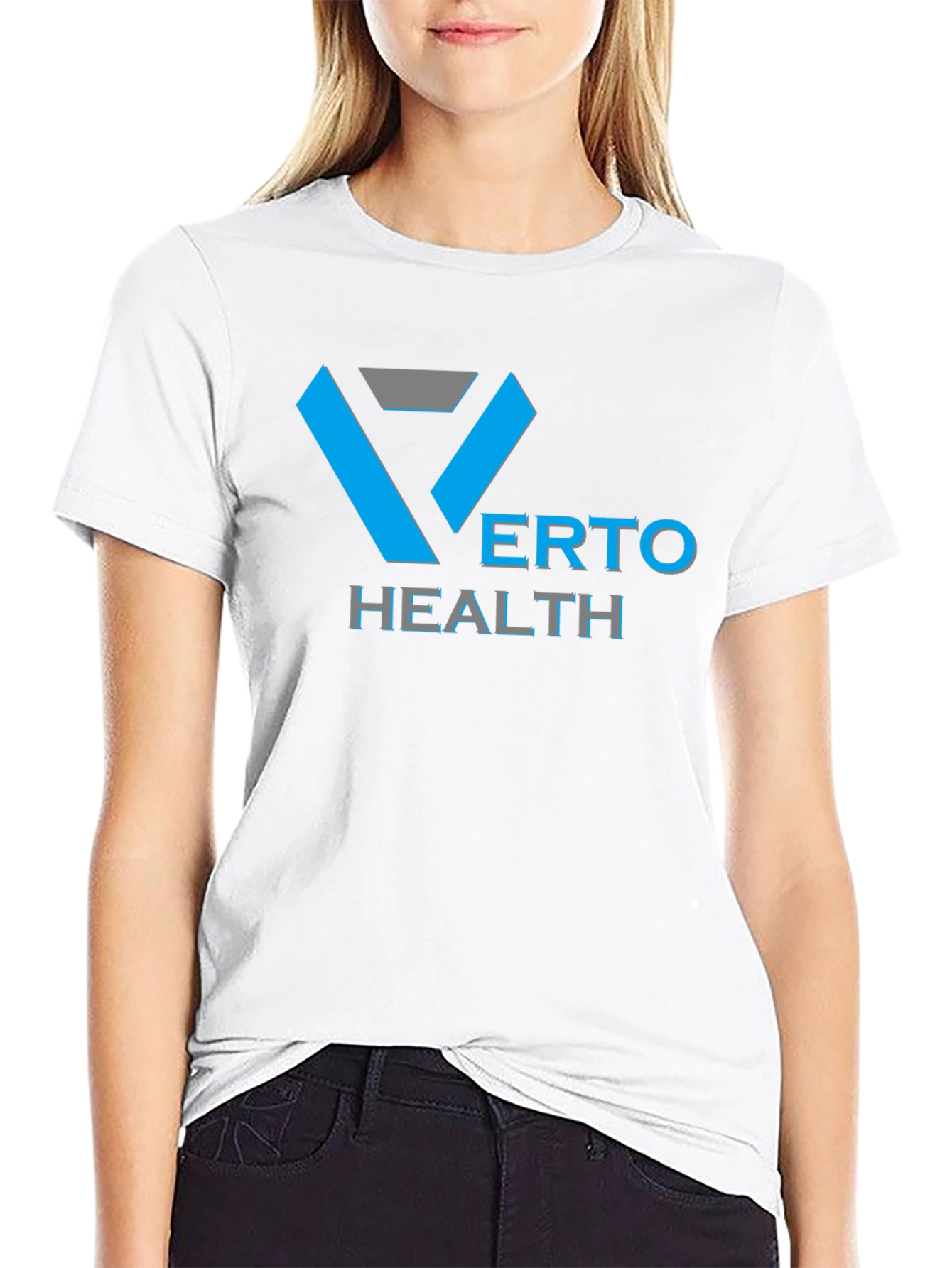 Verto Health Black Graphic T-Shirt