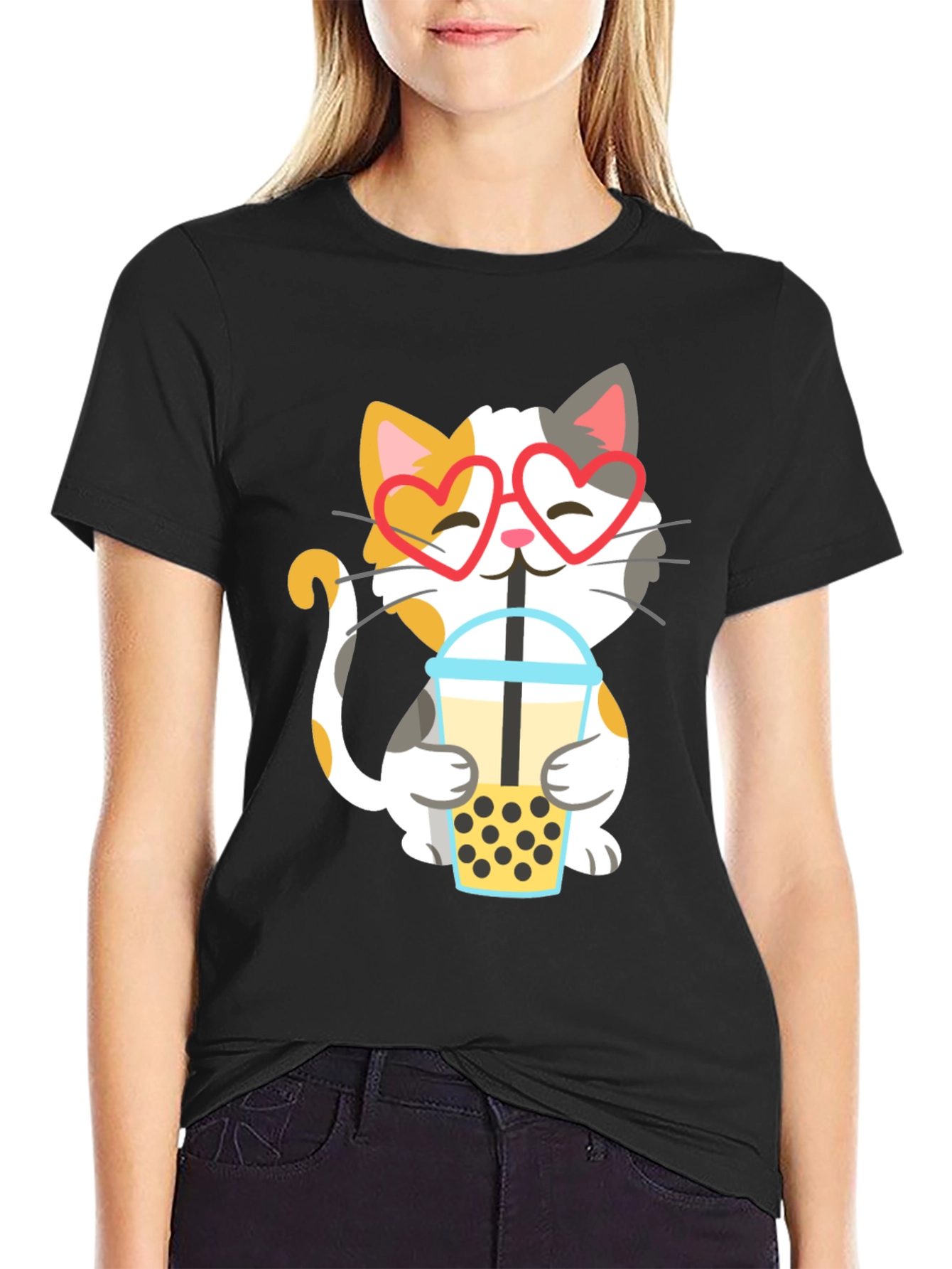 Cat Boba Tea T-Shirt