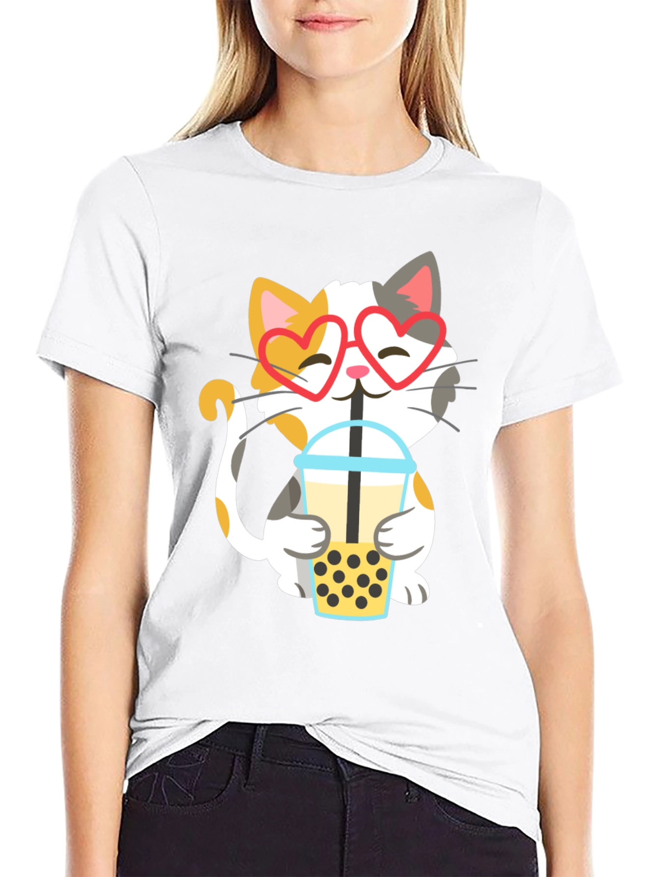 Cat Boba Tea T-Shirt
