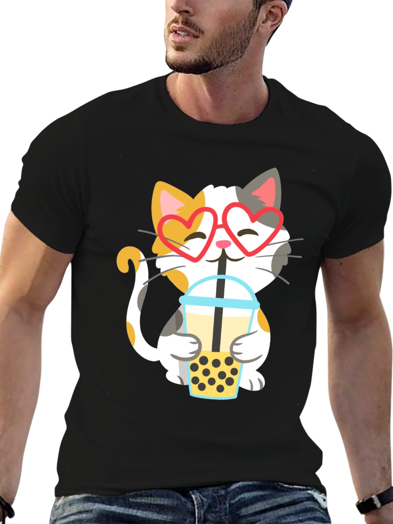 Cat Boba Tea T-Shirt