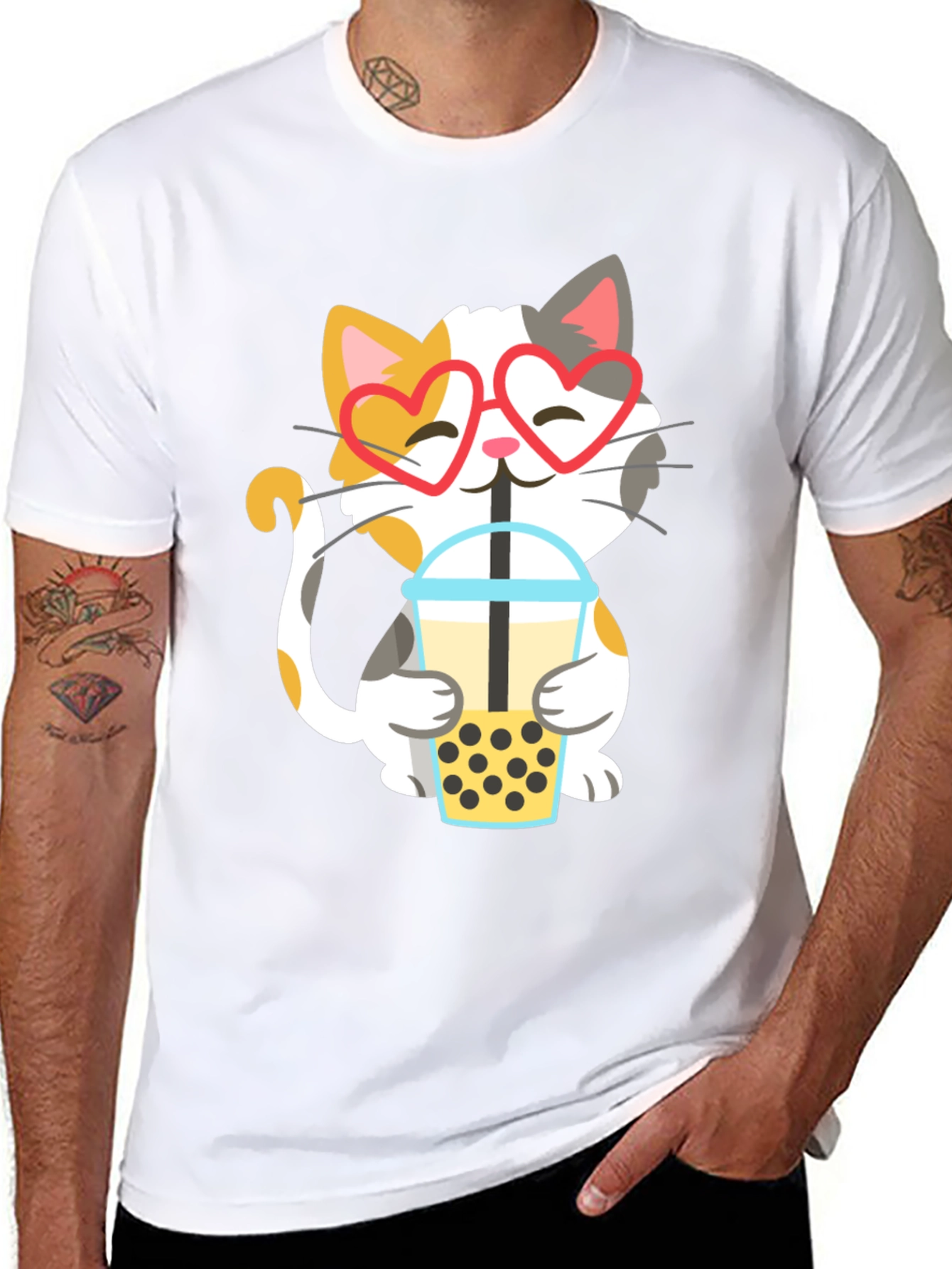 Cat Boba Tea T-Shirt