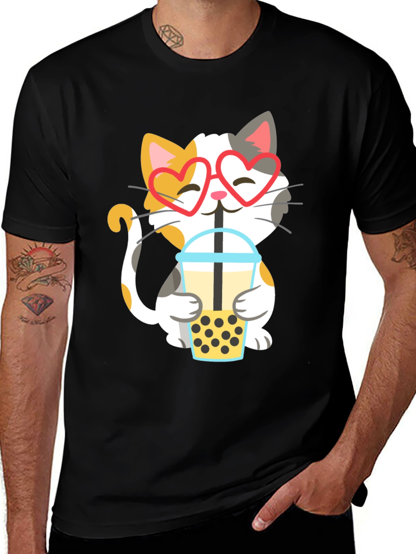 Cat Boba Tea T-Shirt