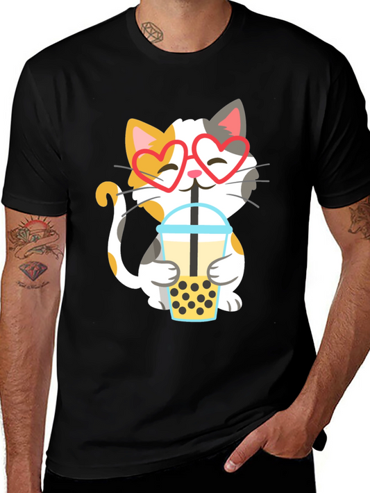 Cat Boba Tea T-Shirt