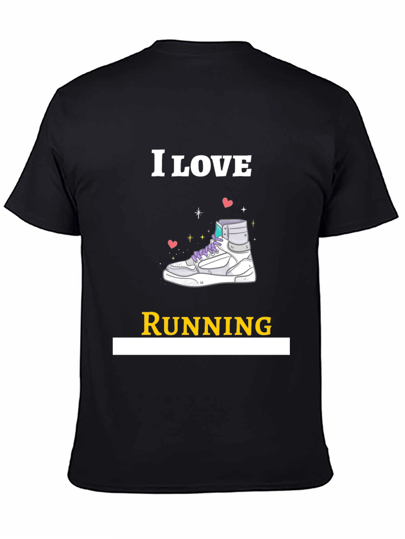 I Love Running Graphic T-Shirt