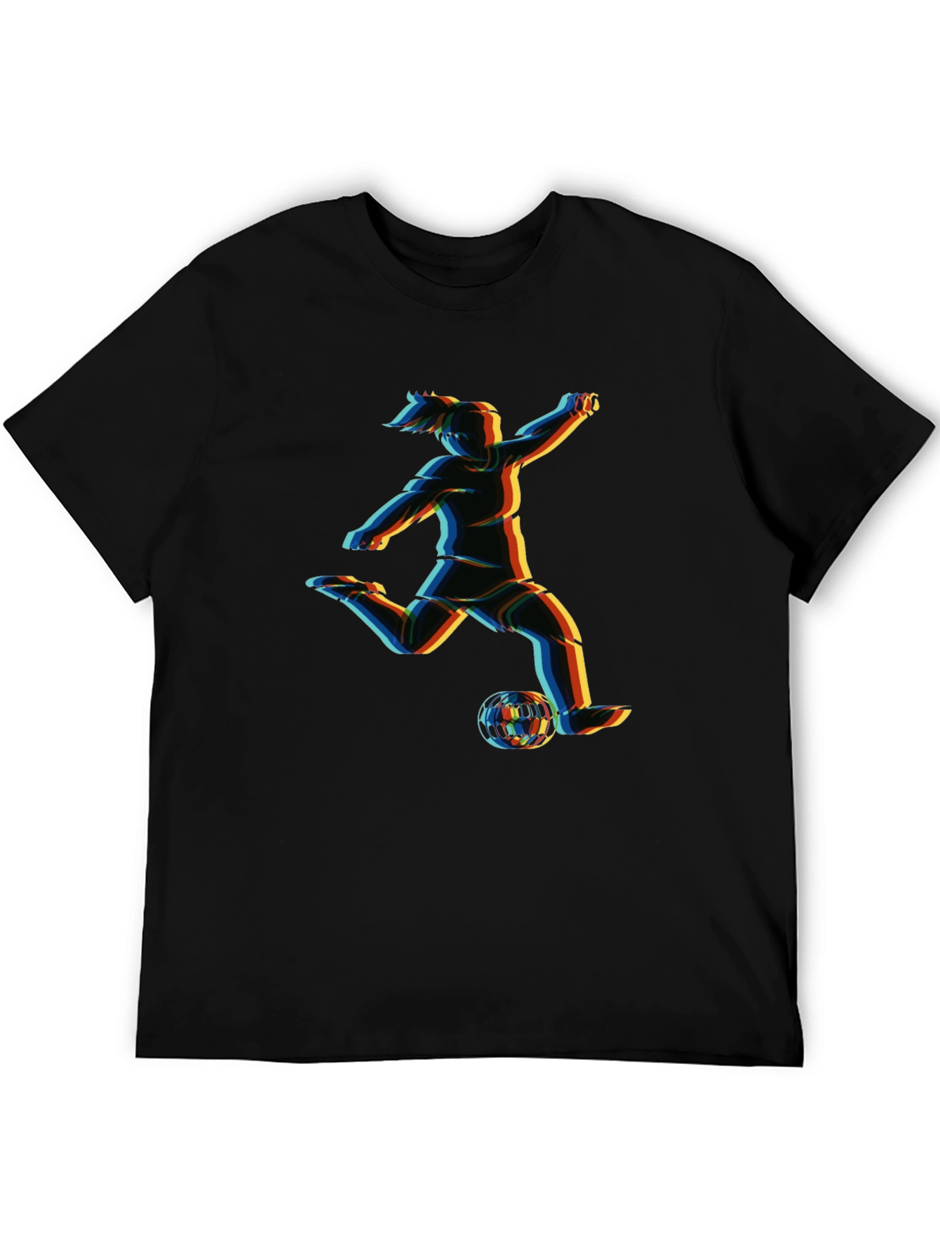 Soccer Player Graphic T-Shirt