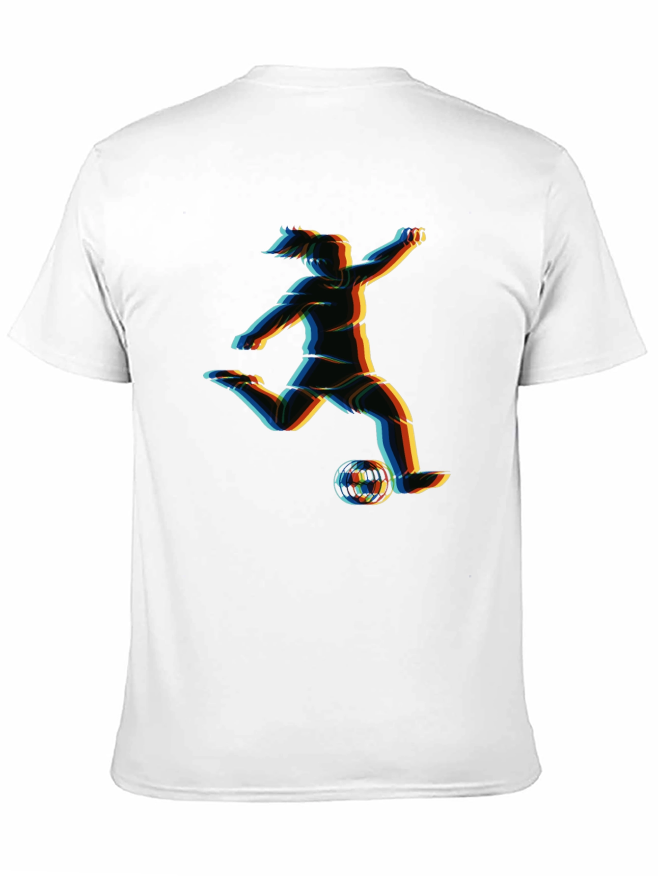 Soccer Player Graphic T-Shirt