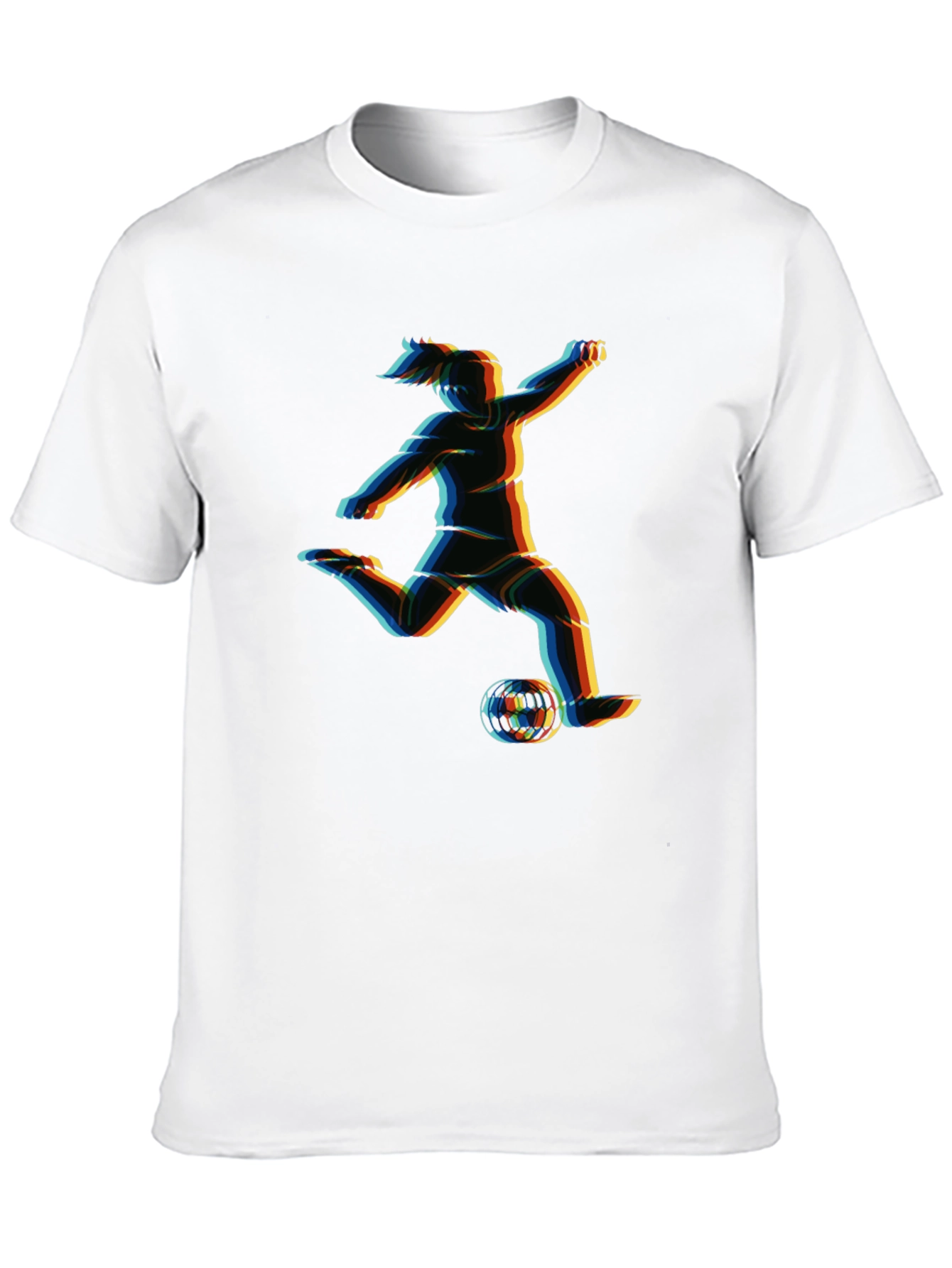 Soccer Player Graphic T-Shirt