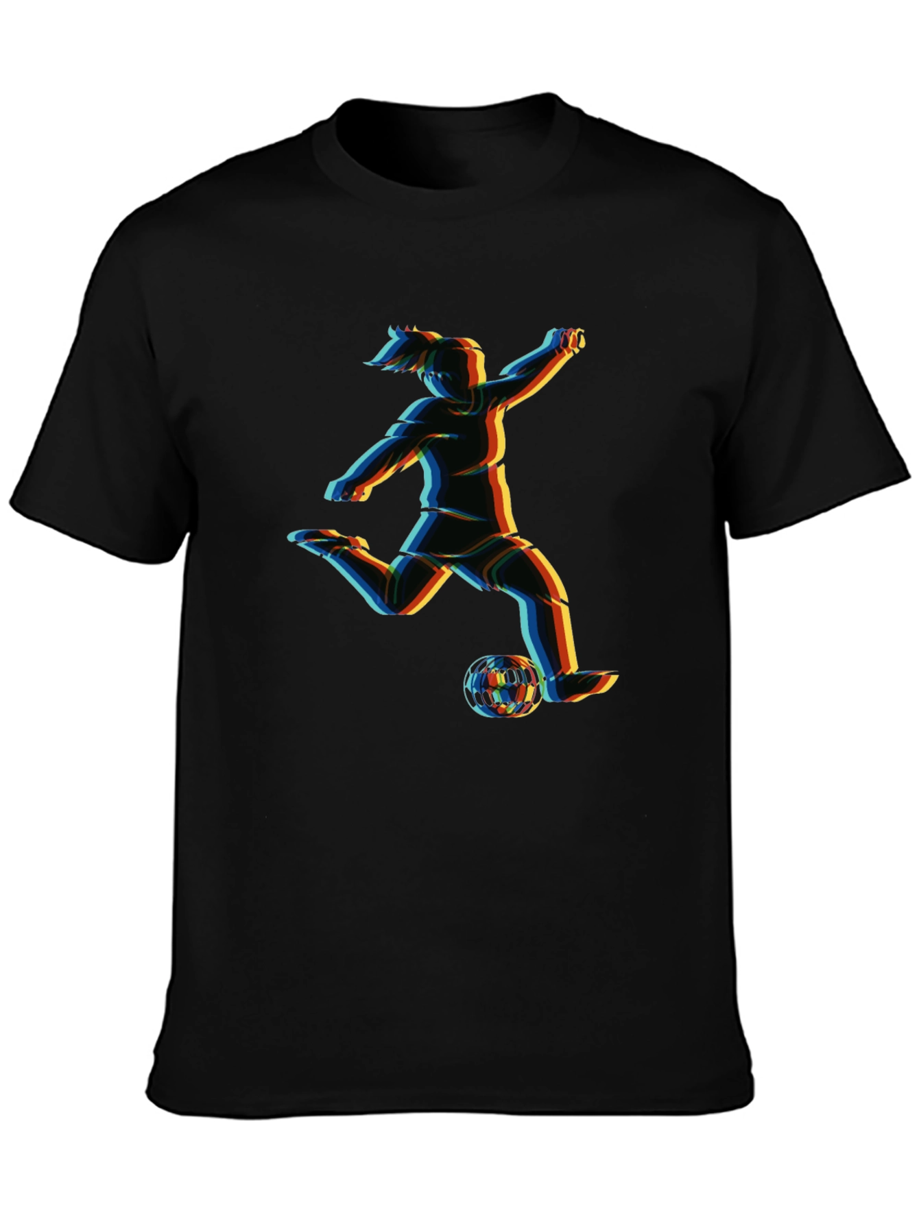 Soccer Player Graphic T-Shirt