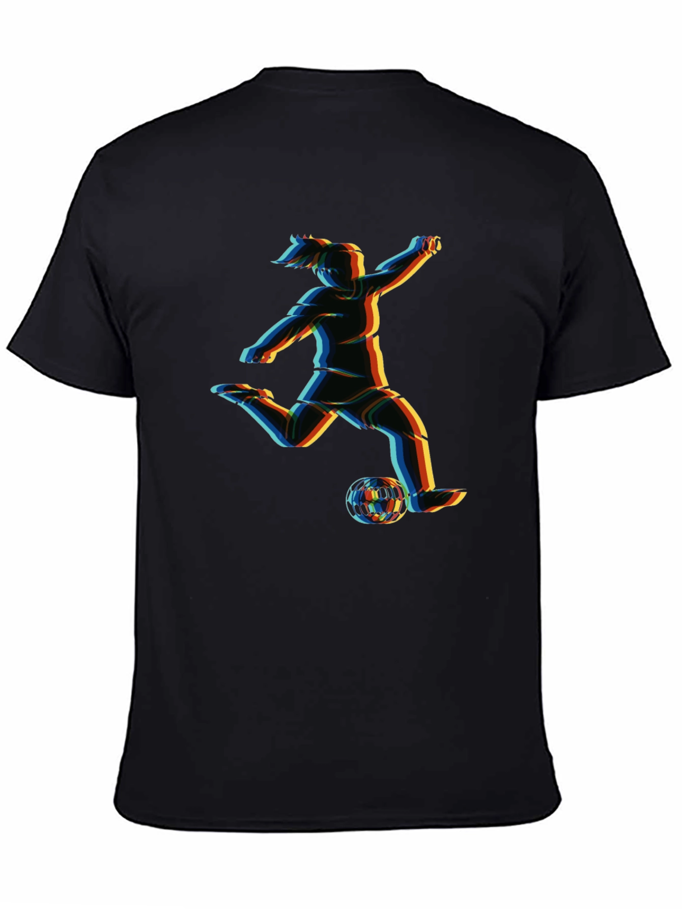 Soccer Player Graphic T-Shirt