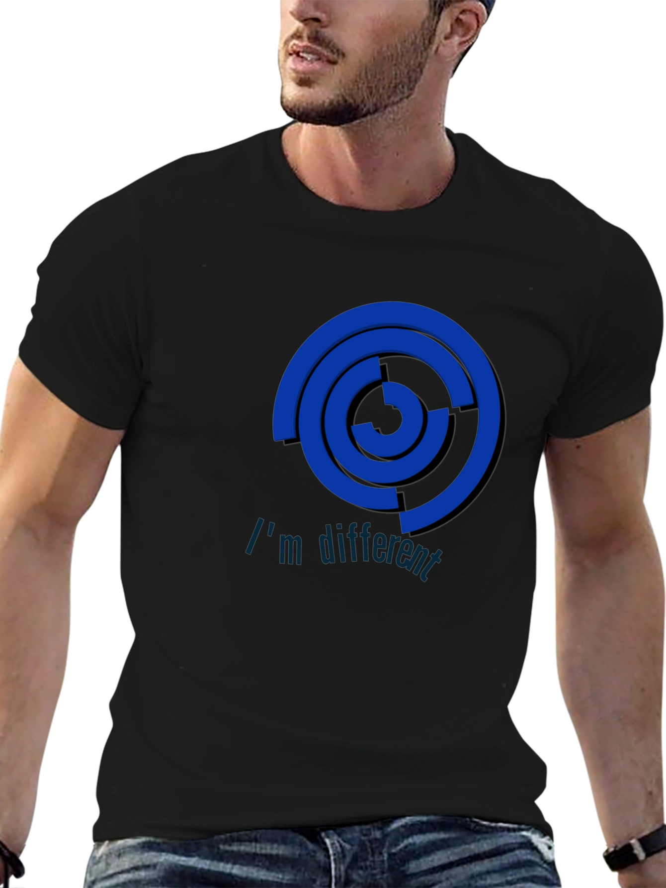 Im Different Graphic T-Shirt - Unique Design