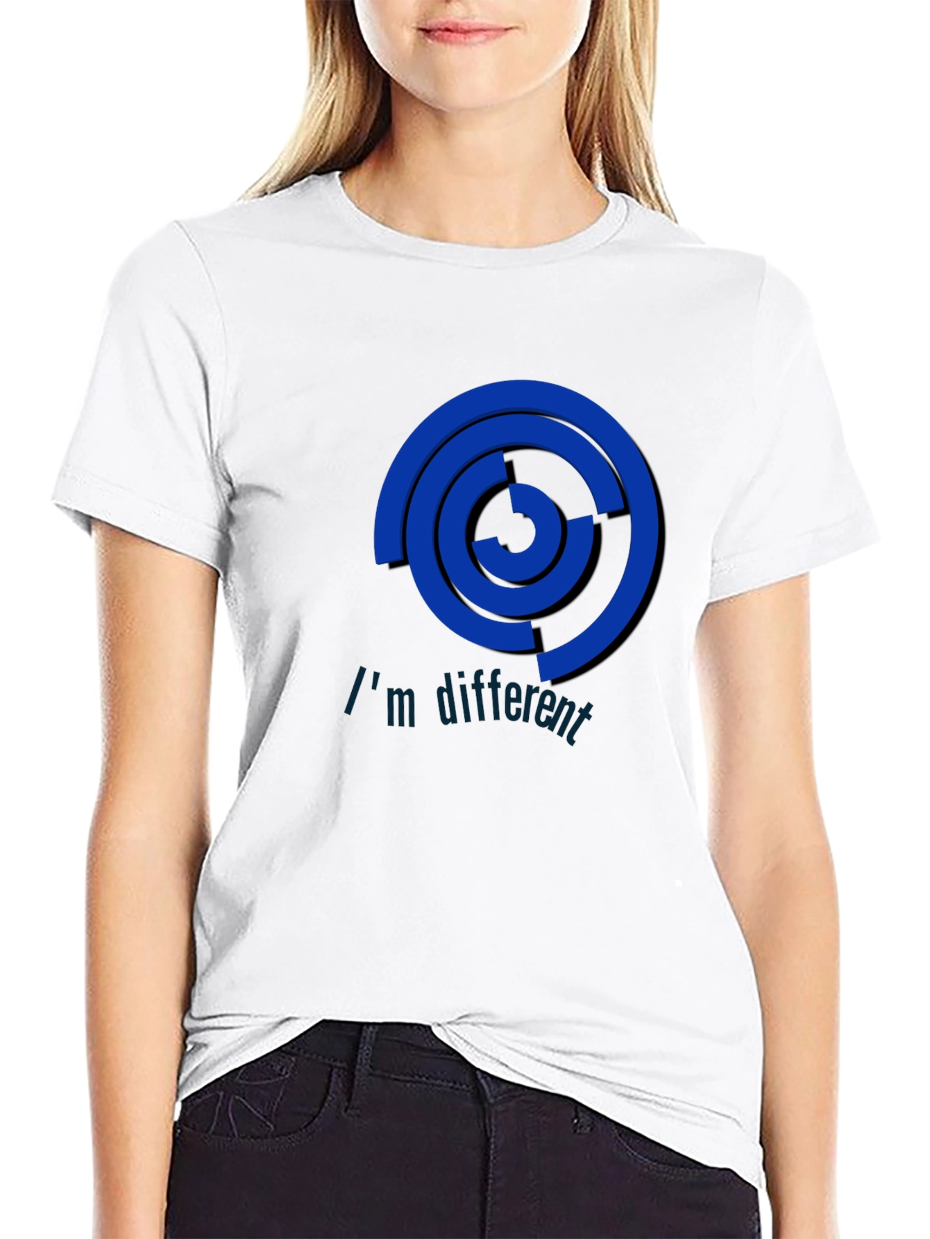 Im Different Graphic T-Shirt - Unique Design