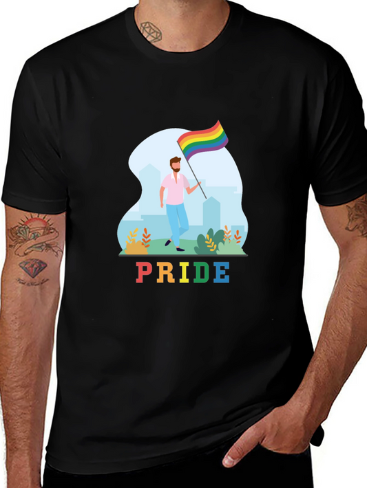 Pride Rainbow Graphic T-Shirt