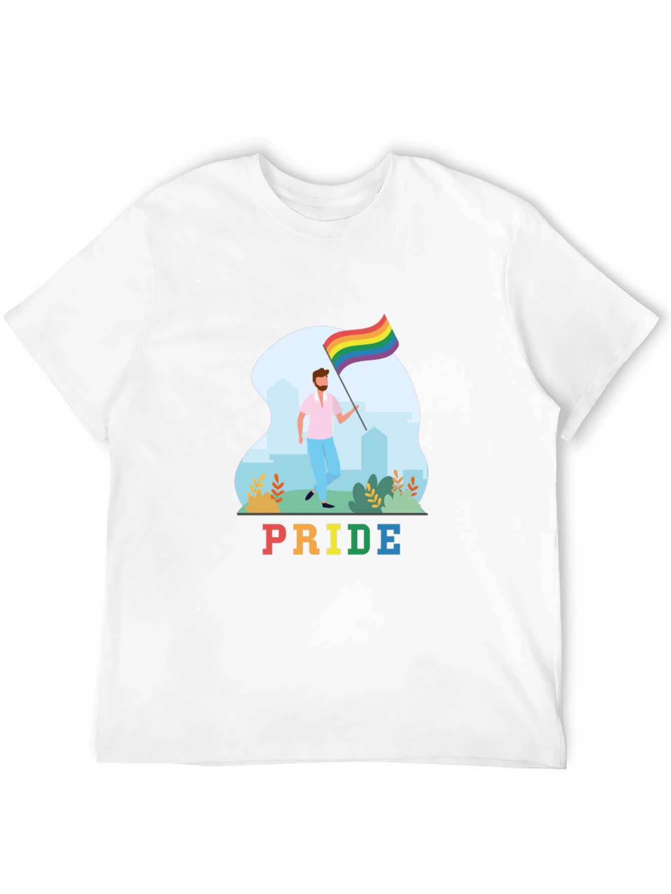 Pride Rainbow Graphic T-Shirt