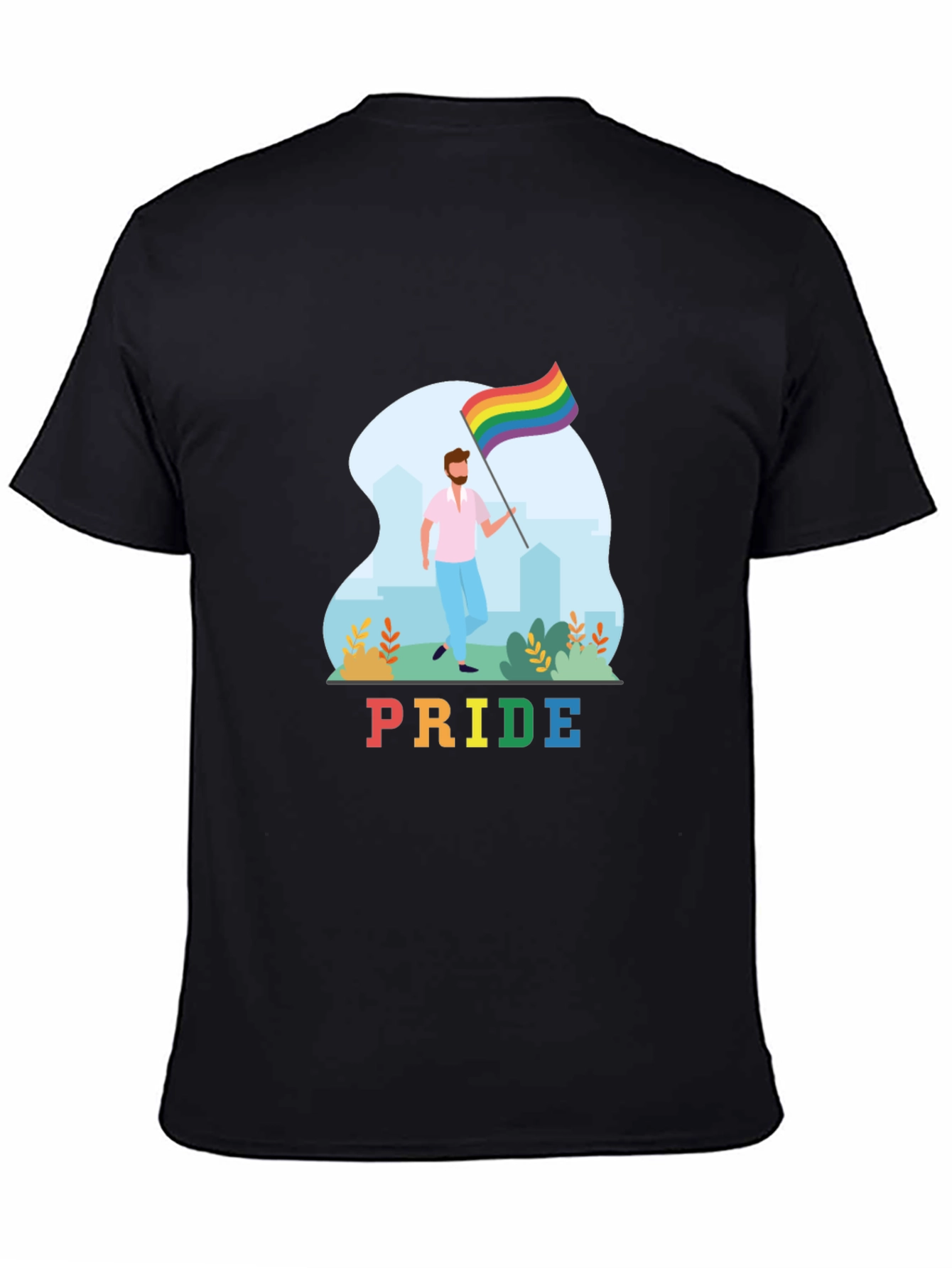 Pride Rainbow Graphic T-Shirt