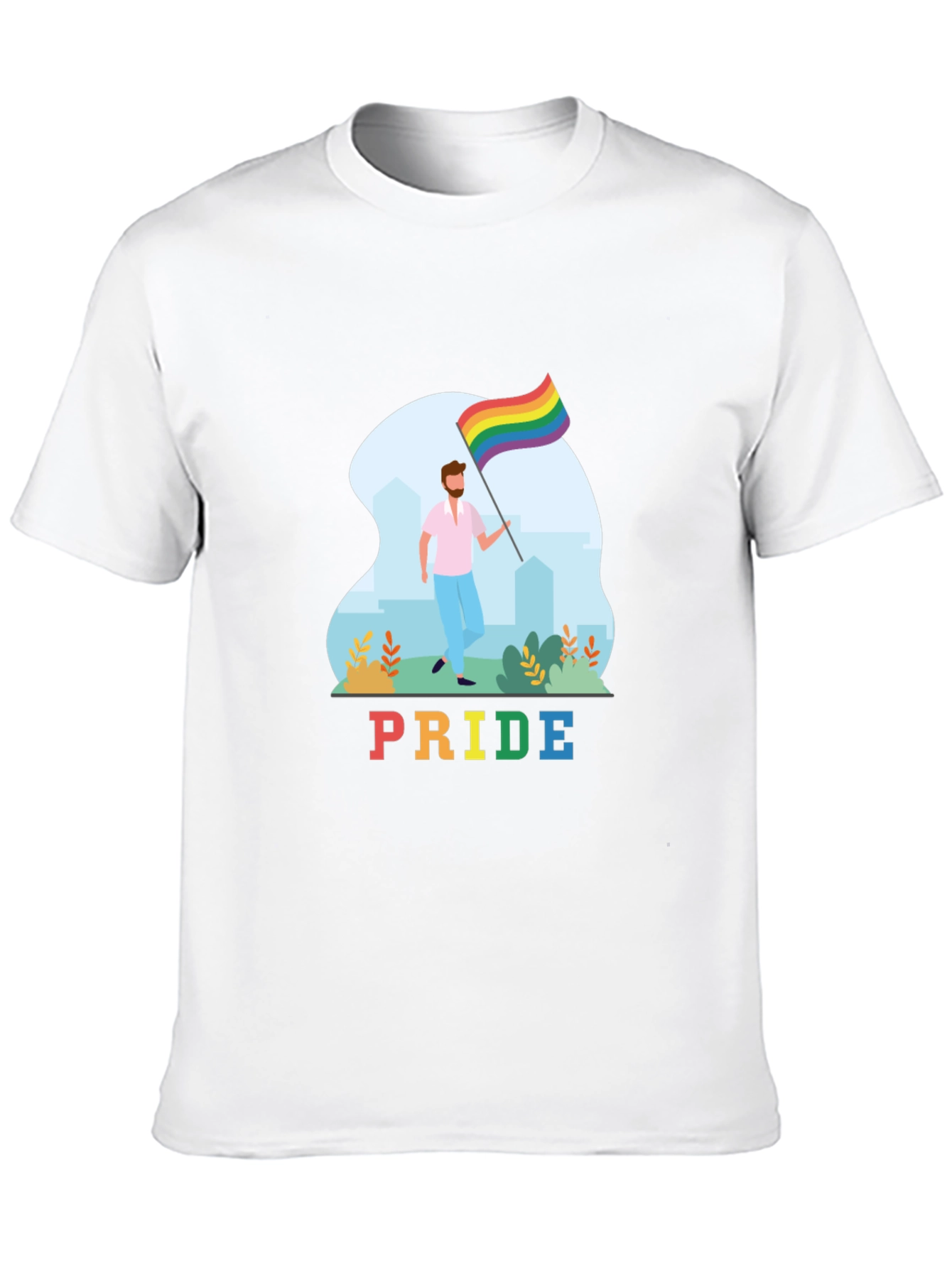 Pride Rainbow Graphic T-Shirt