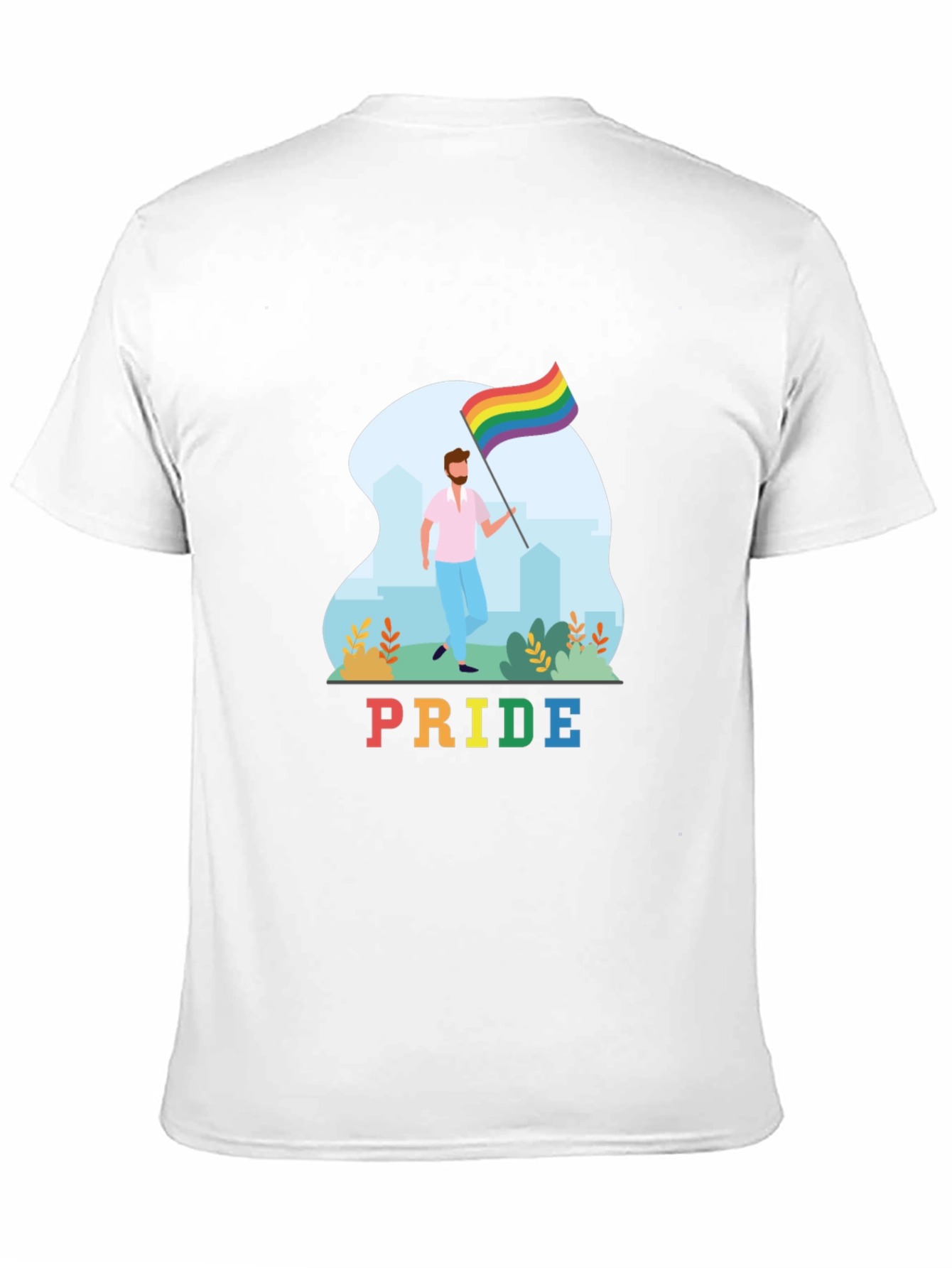 Pride Rainbow Graphic T-Shirt