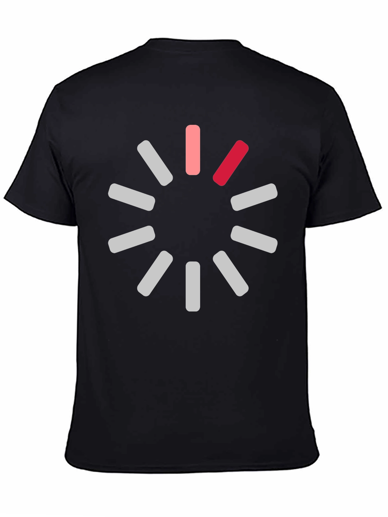 Loading Circle Black T-Shirt