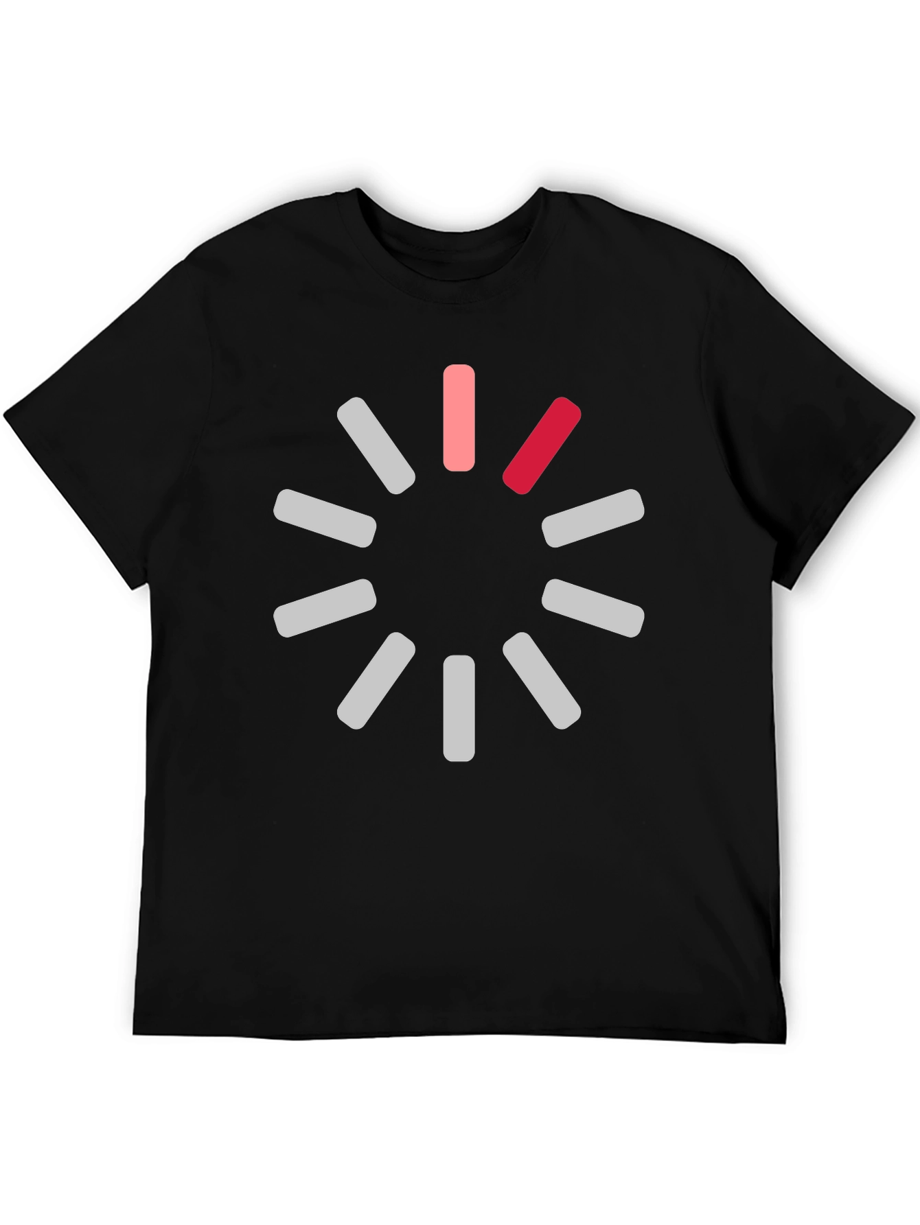 Loading Circle Black T-Shirt