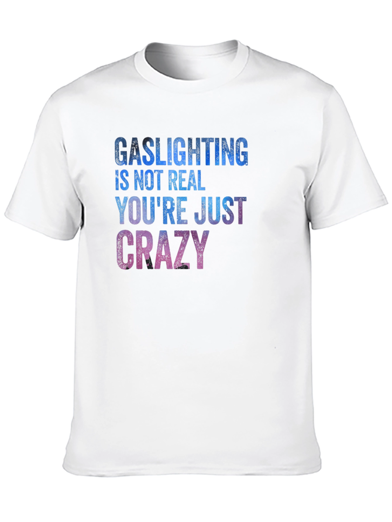 Gaslighting Slogan Graphic Tee