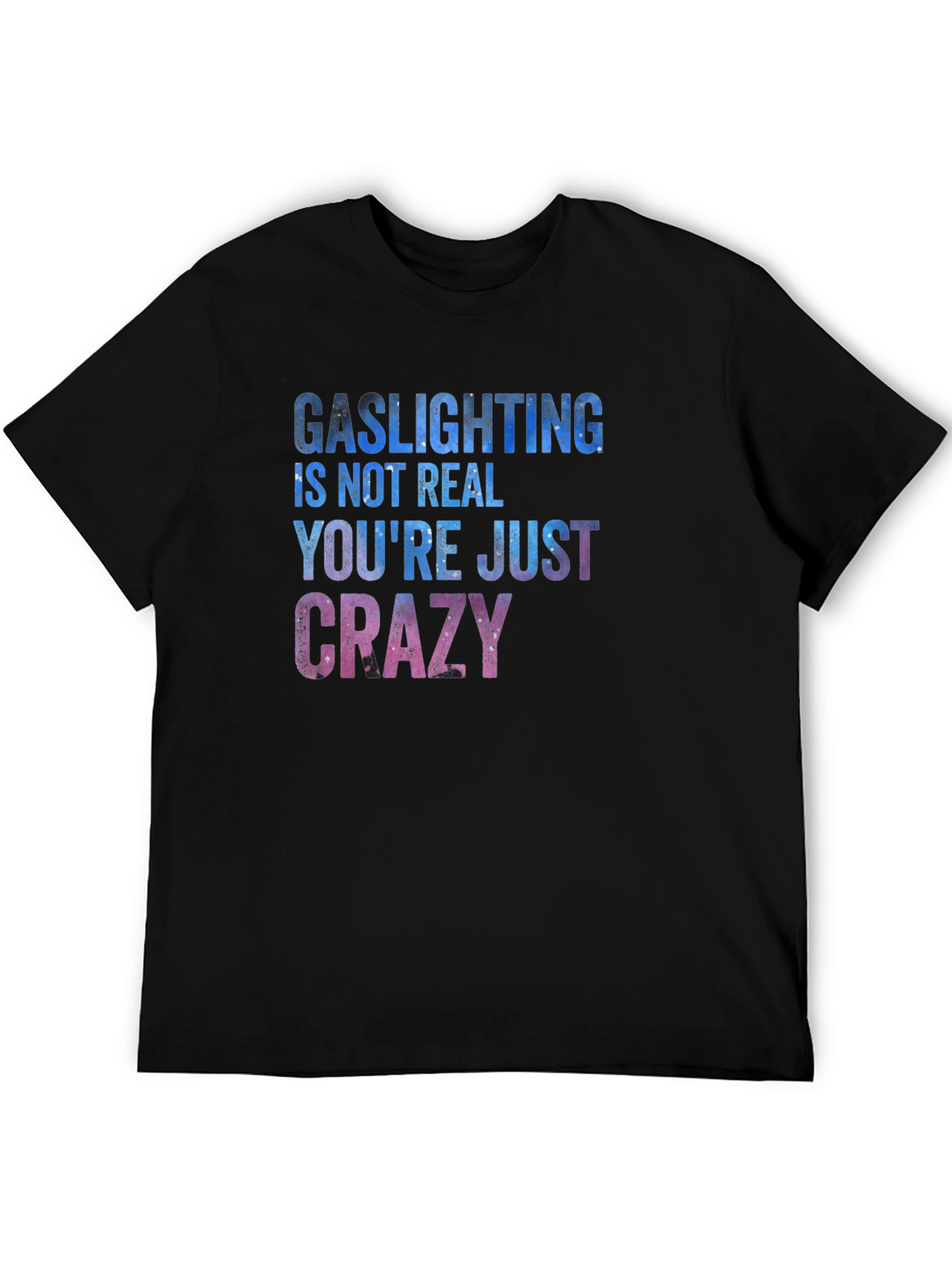 Gaslighting Slogan Graphic Tee