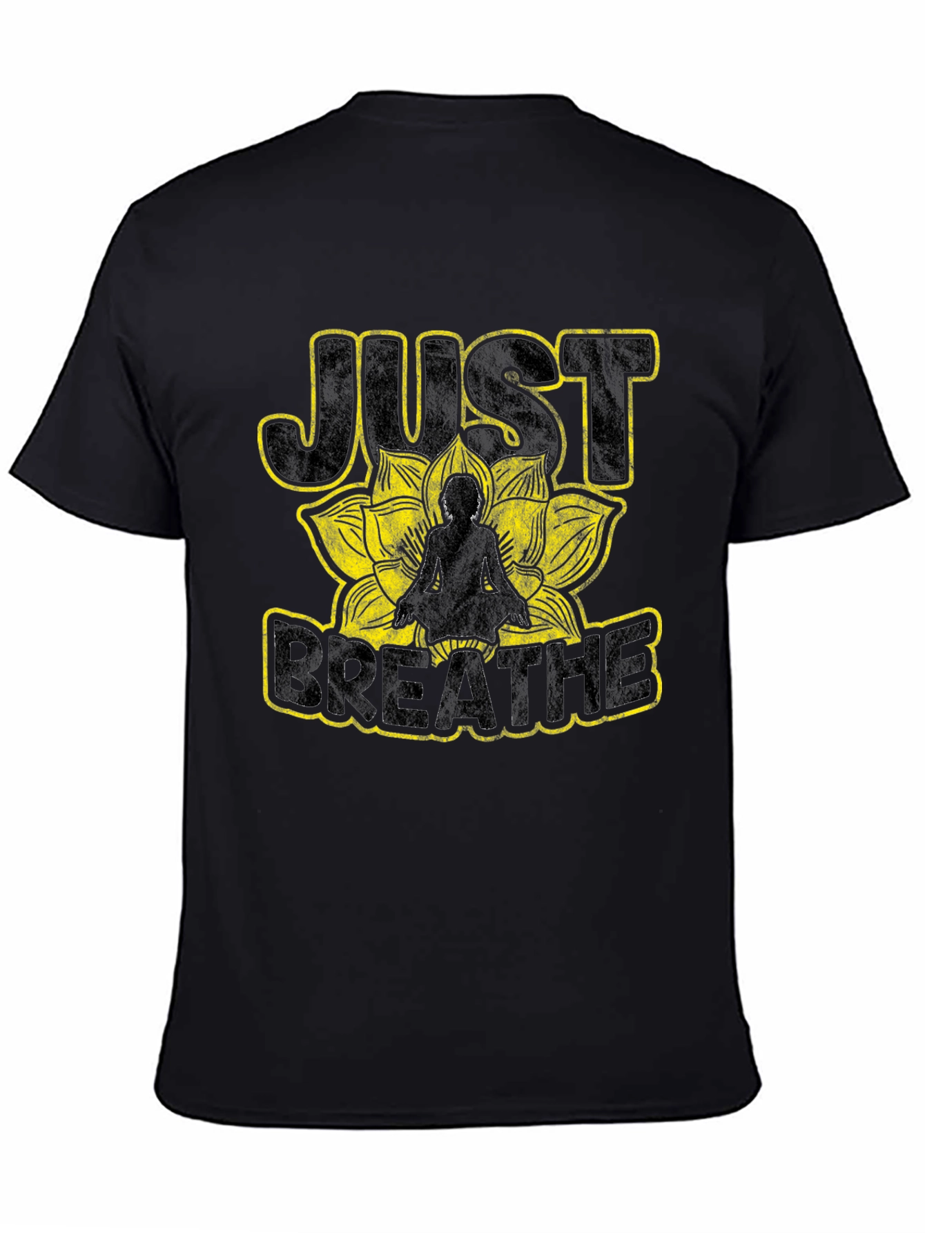 Just Breathe T-Shirt - Yoga Meditation Tee