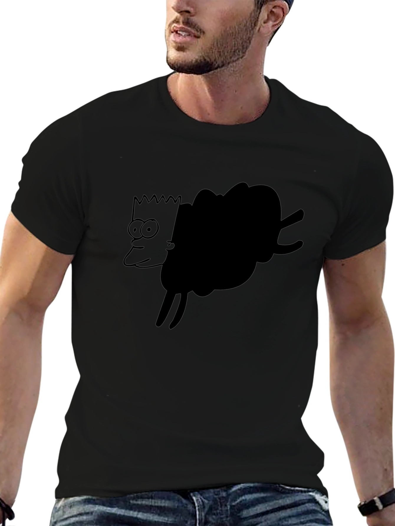 Bart Simpson Black T-Shirt
