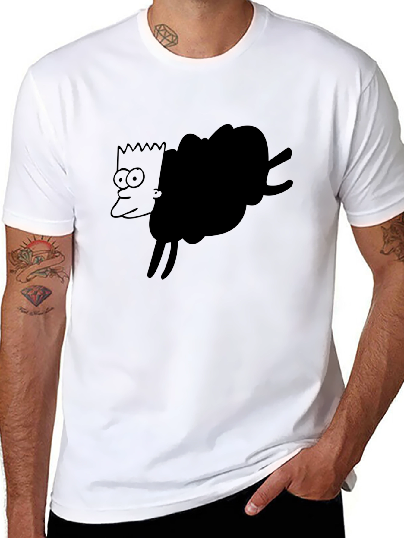 Bart Simpson Black T-Shirt