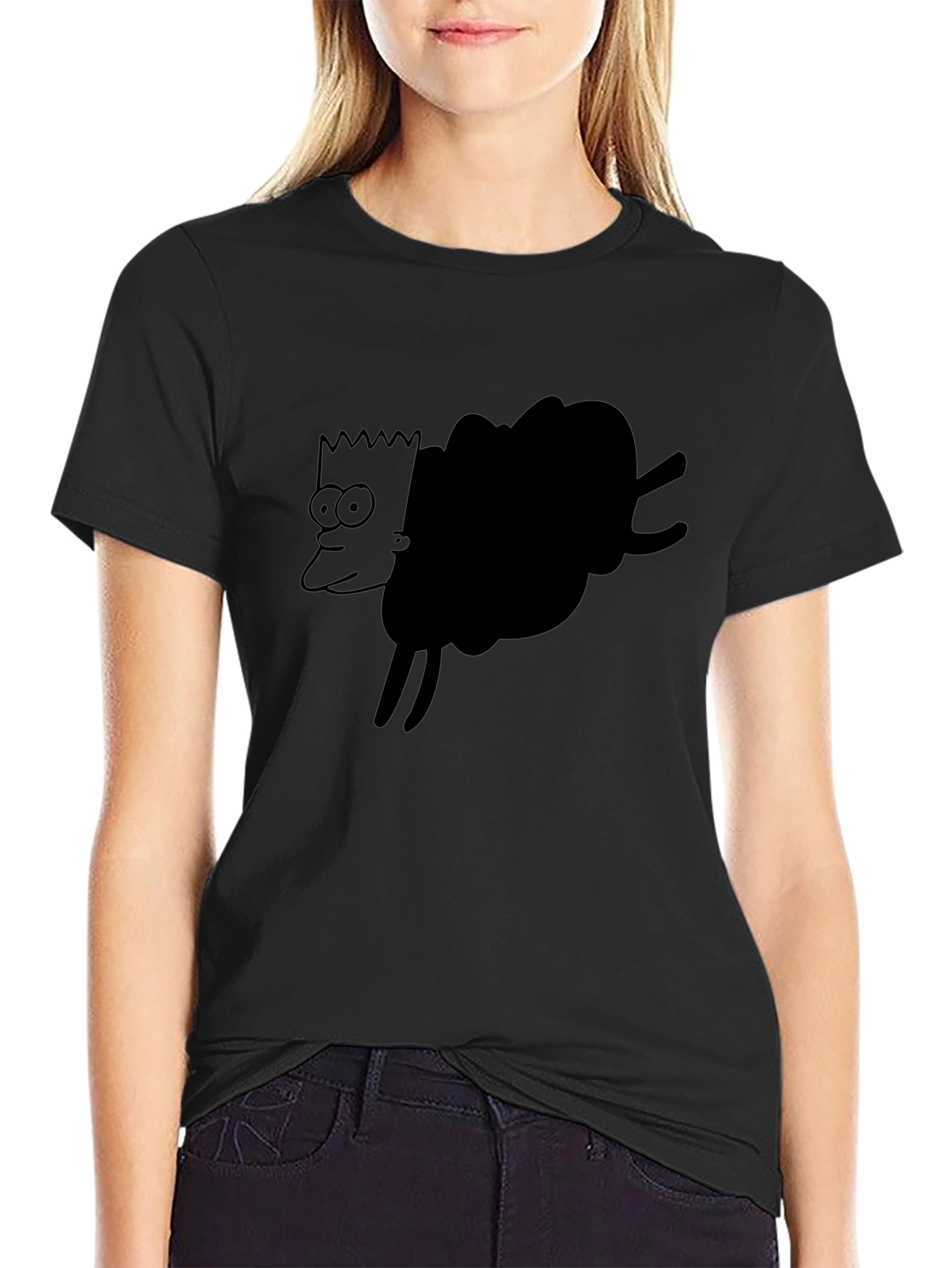 Bart Simpson Black T-Shirt