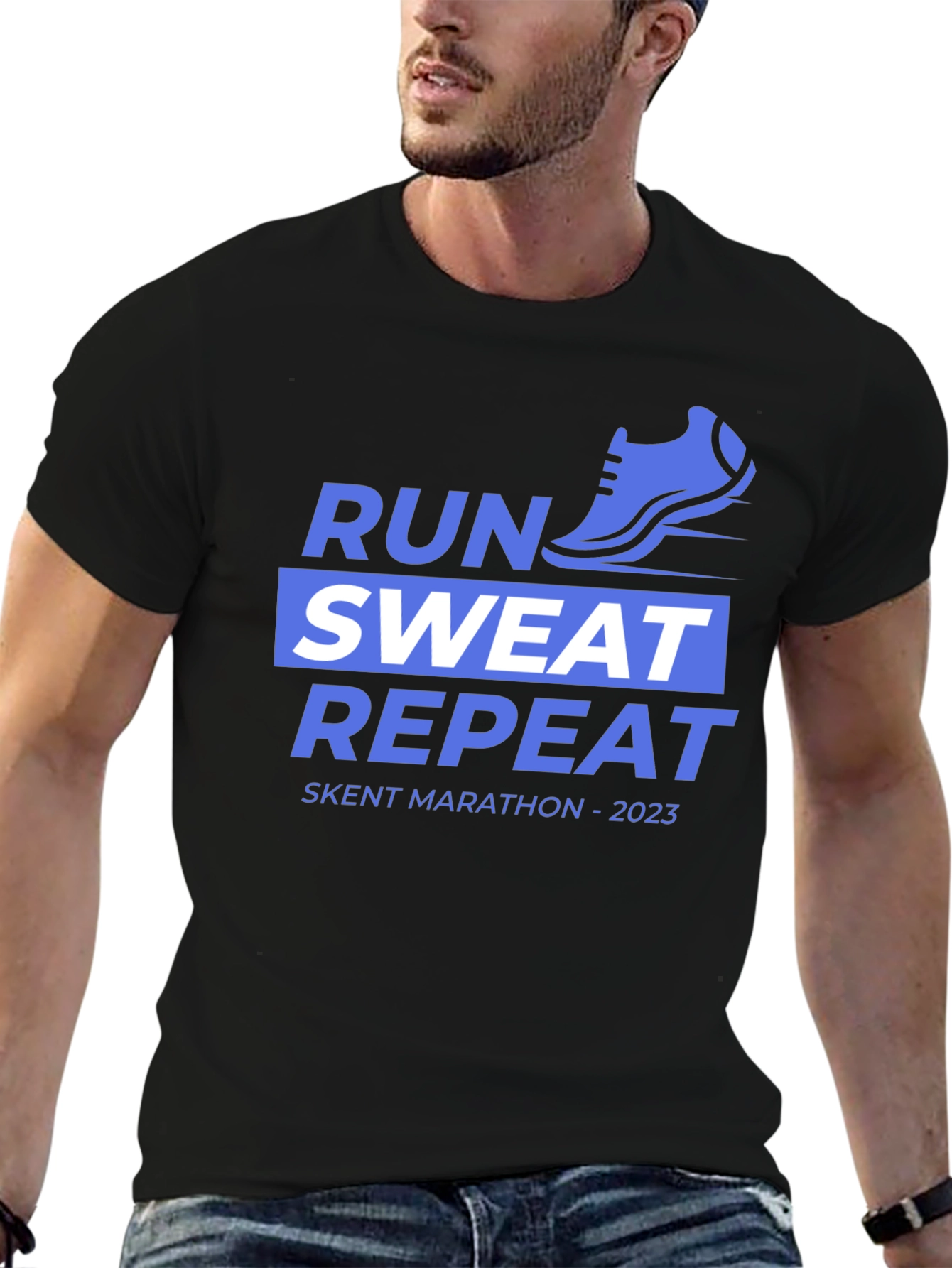 Run Sweat Repeat Marathon T-Shirt