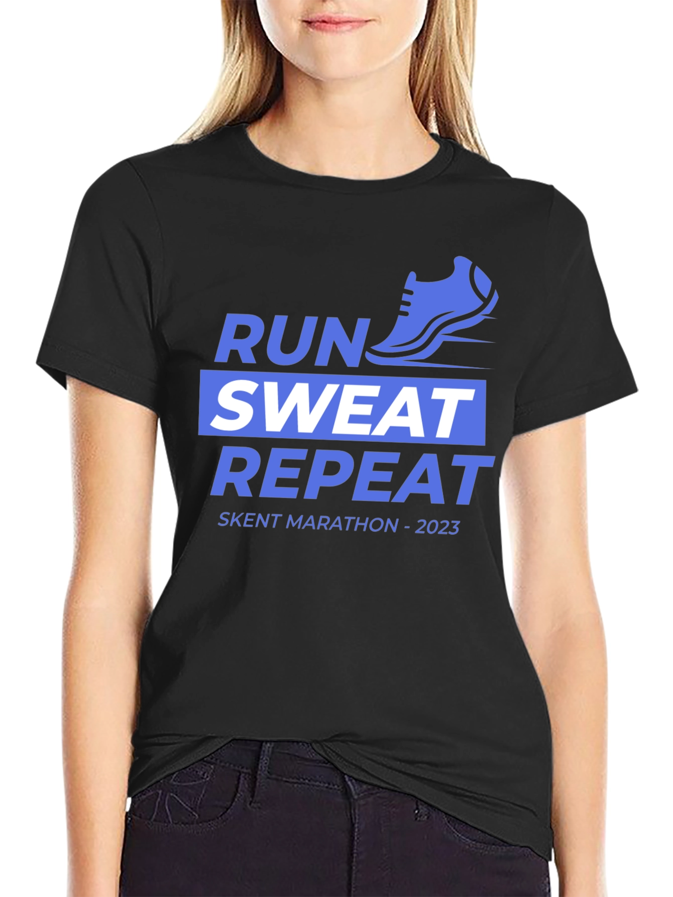 Run Sweat Repeat Marathon T-Shirt