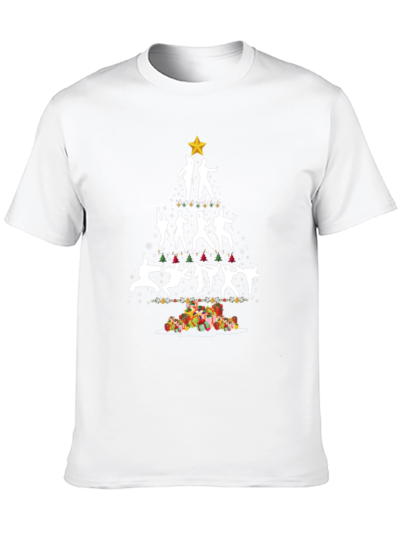 Karate Christmas Tree T-Shirt