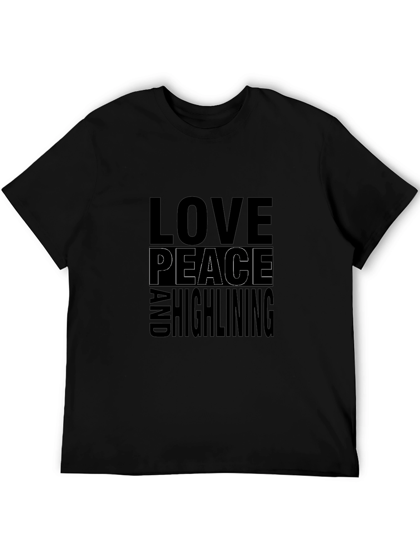 Love Peace and Highlining T-Shirt