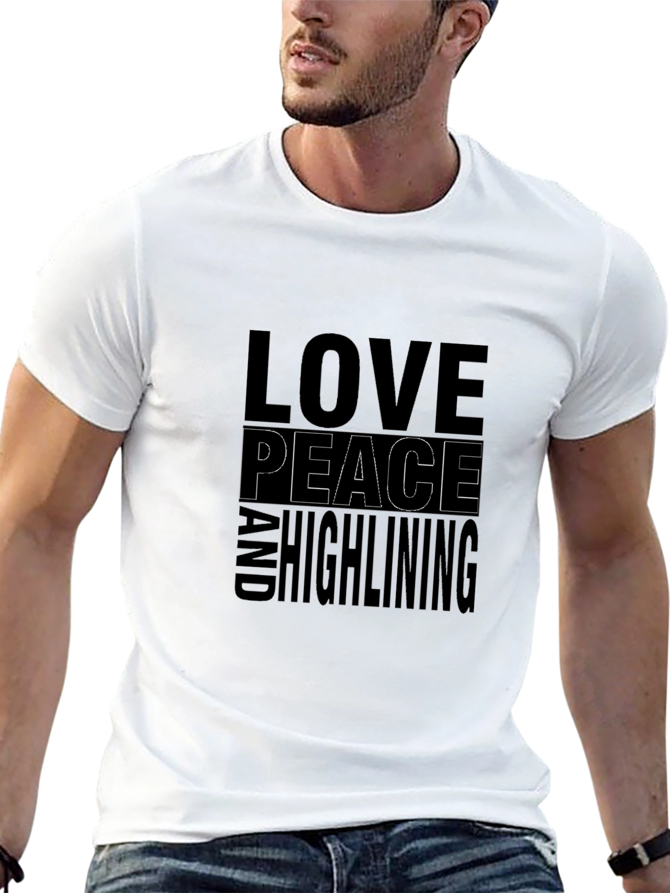 Love Peace and Highlining T-Shirt