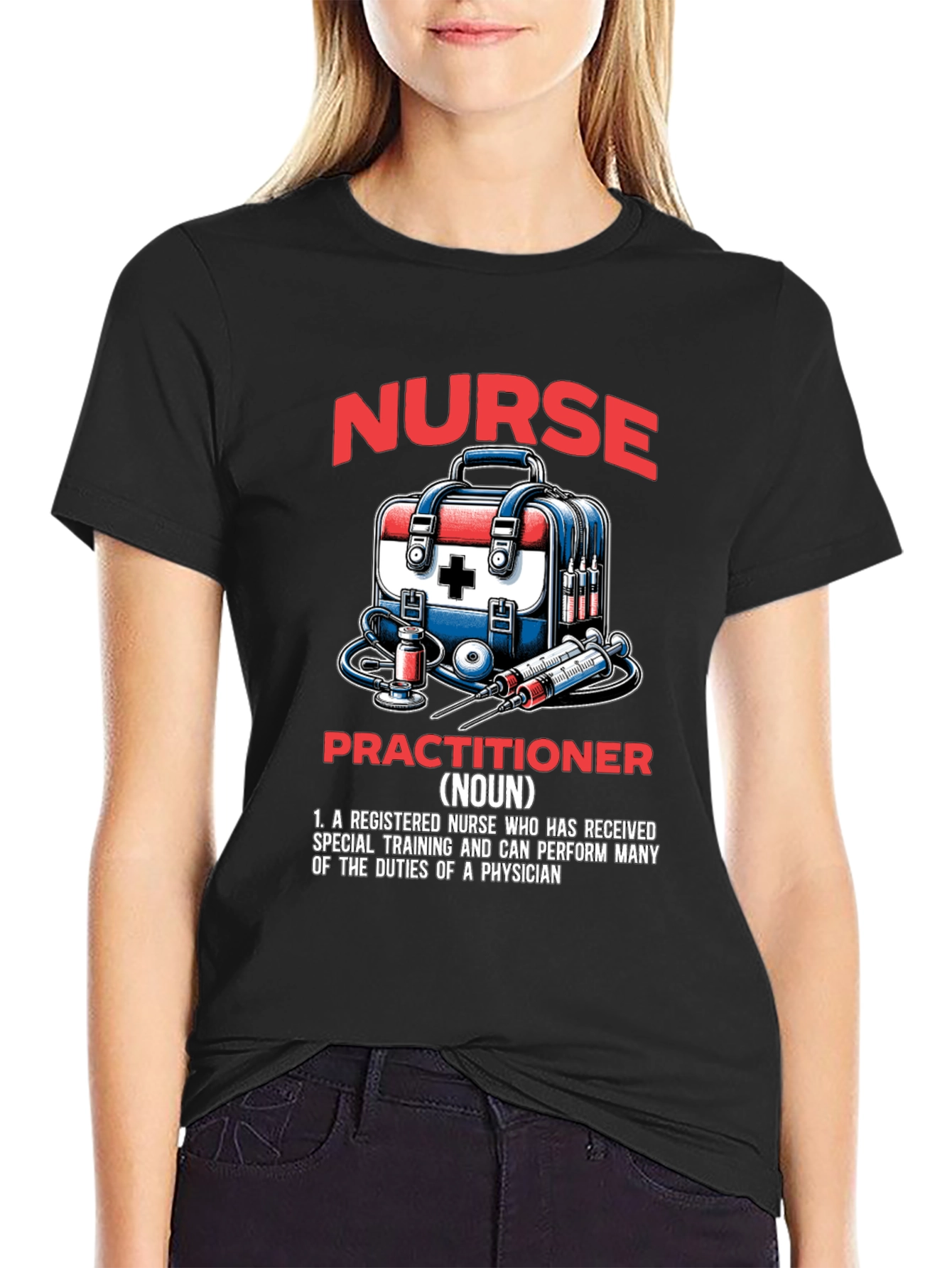 Nurse Practitioner Graphic T-Shirt