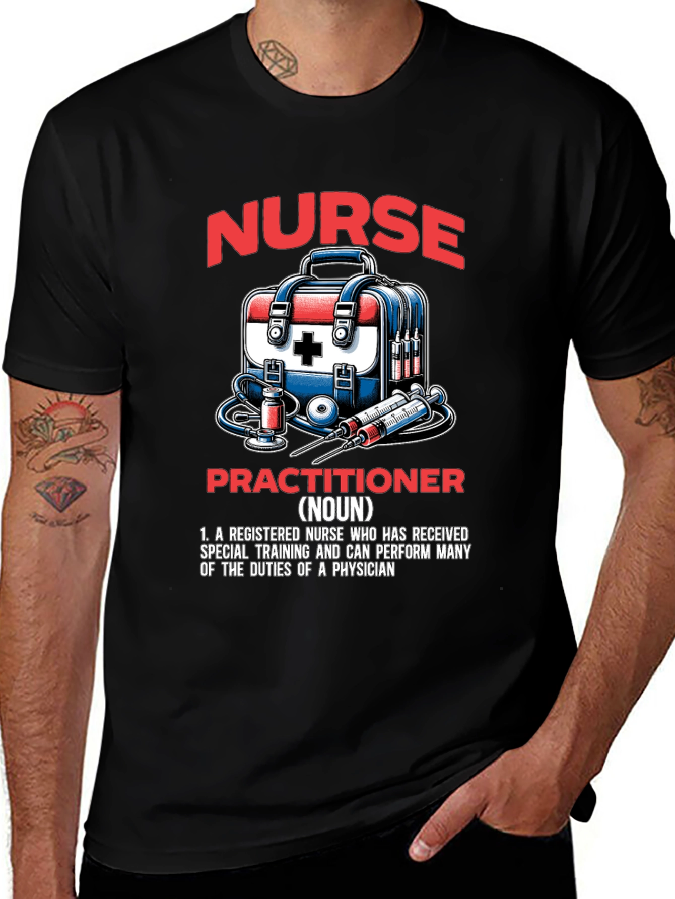Nurse Practitioner Graphic T-Shirt