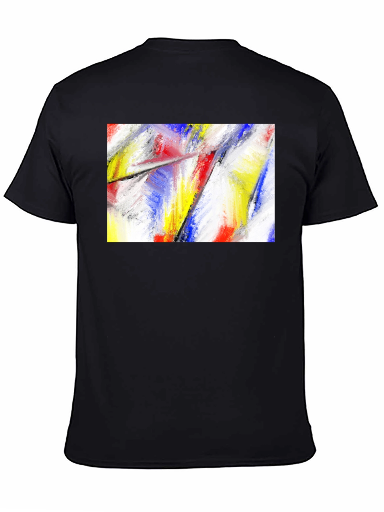 Abstract Art Graphic Tee - Modern Style Shirt