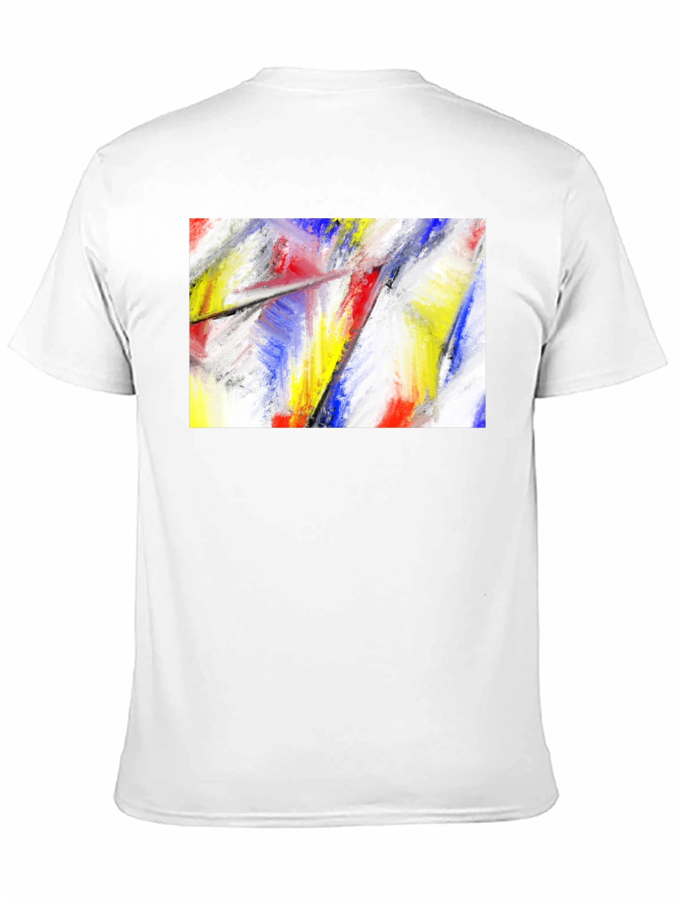 Abstract Art Graphic Tee - Modern Style Shirt