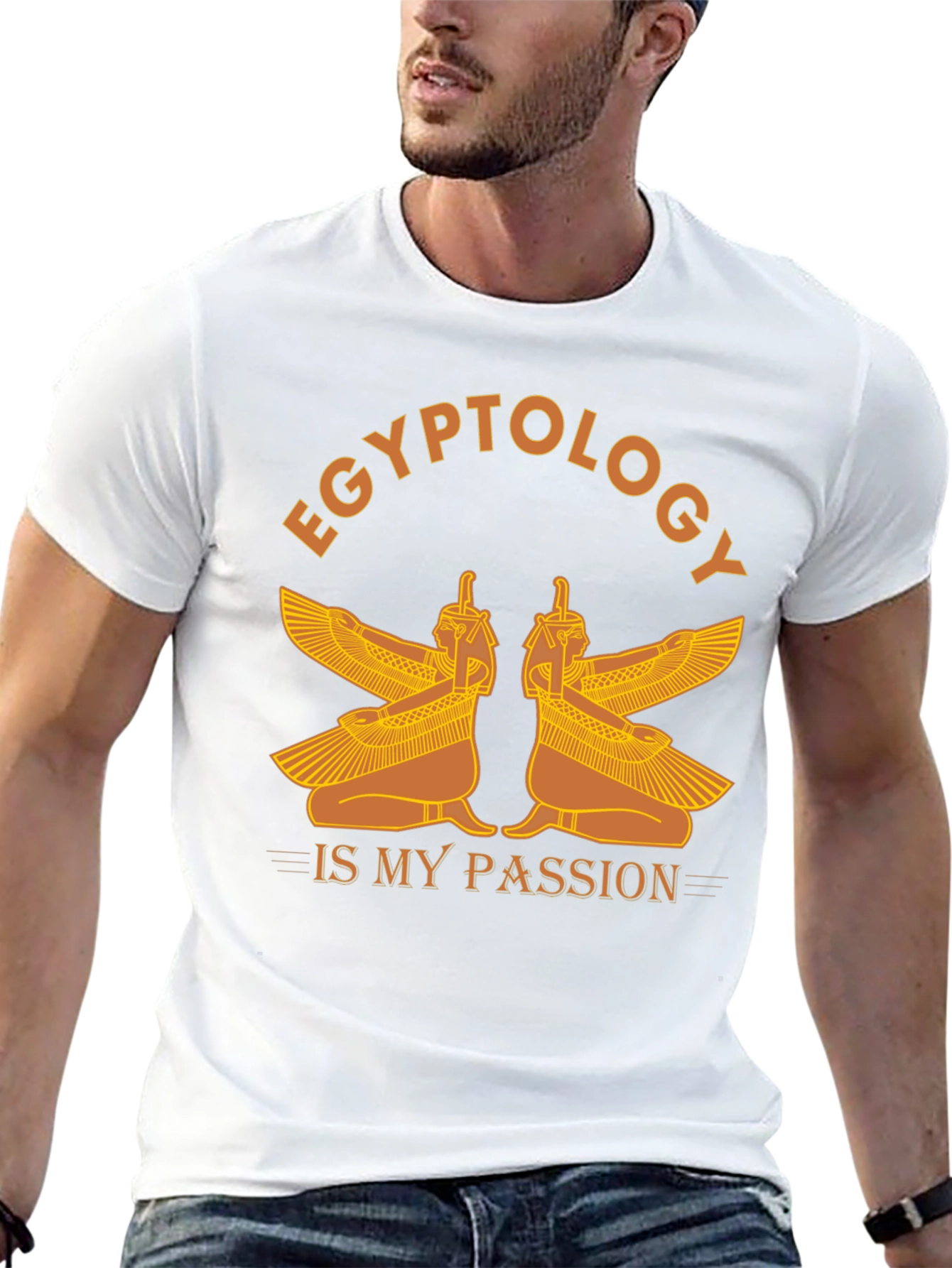 Egyptology Passion T-Shirt - Unique Graphic Tee